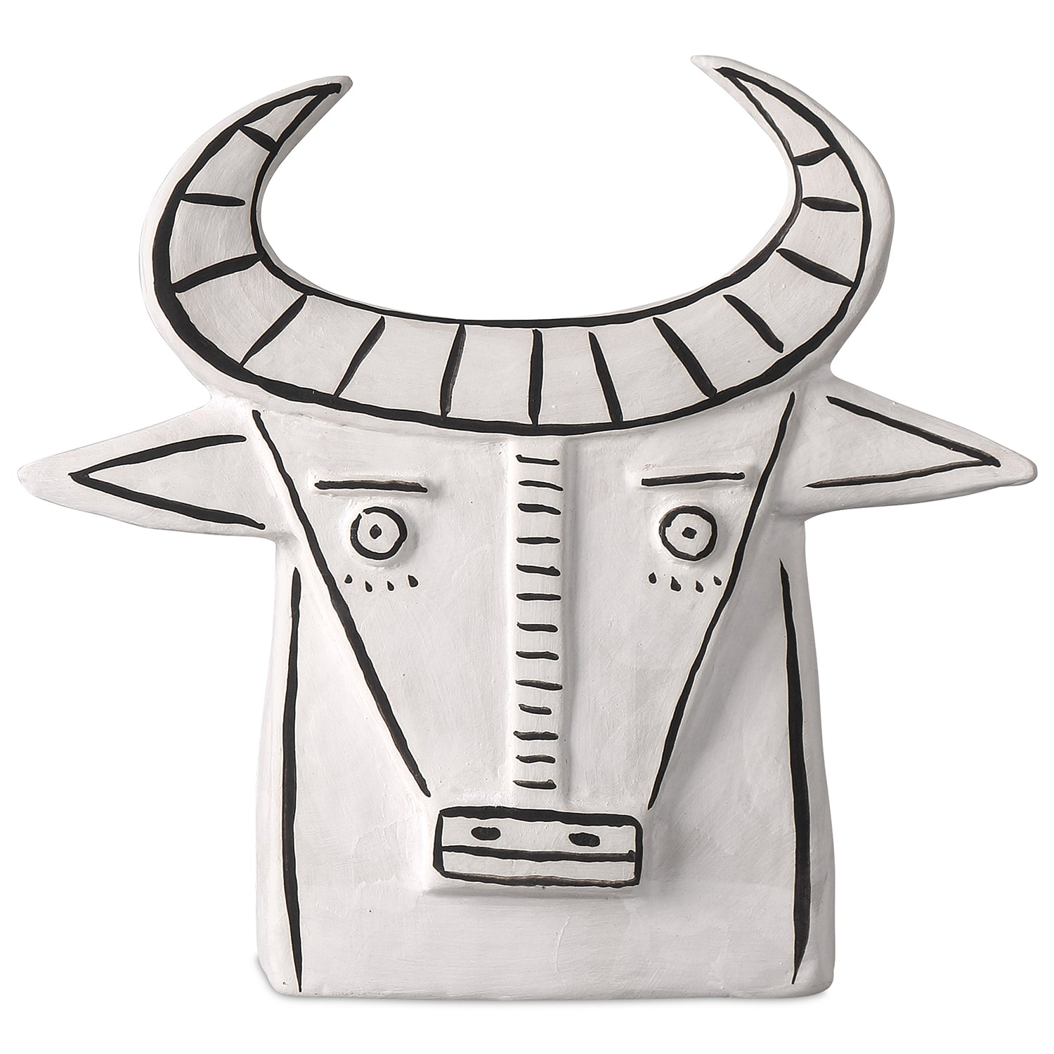 Currey & Co Frank the Bull Sculpture