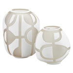 Currey & Co Art Decortif Vase Set of 2