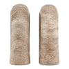 Currey & Co Russo Travertine Object Set of 2