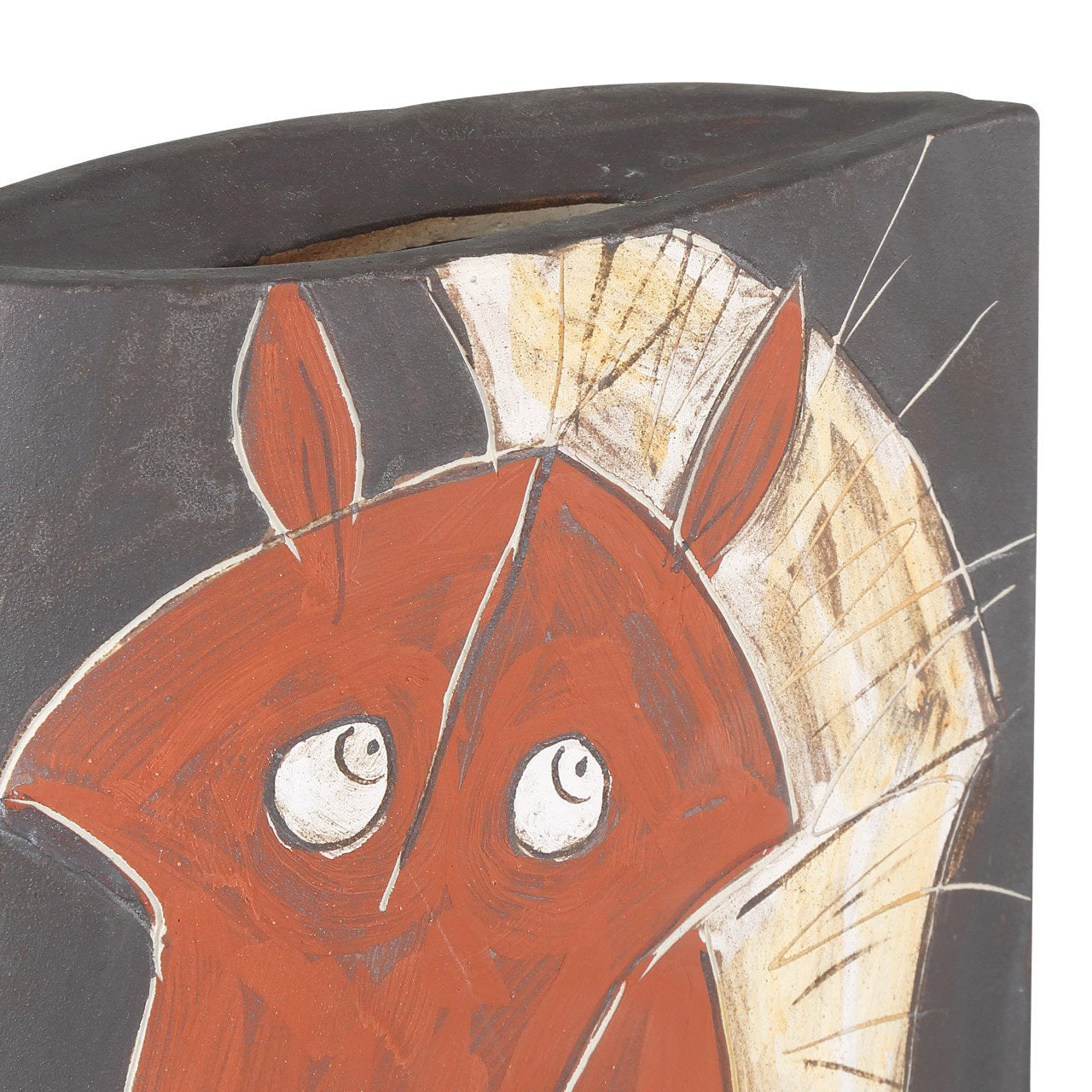 Currey & Co Artistic Horse Vase - Final Sale