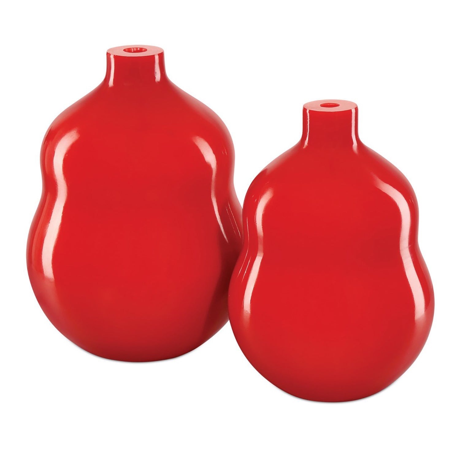 Currey & Co Peking Double Gourd Vase