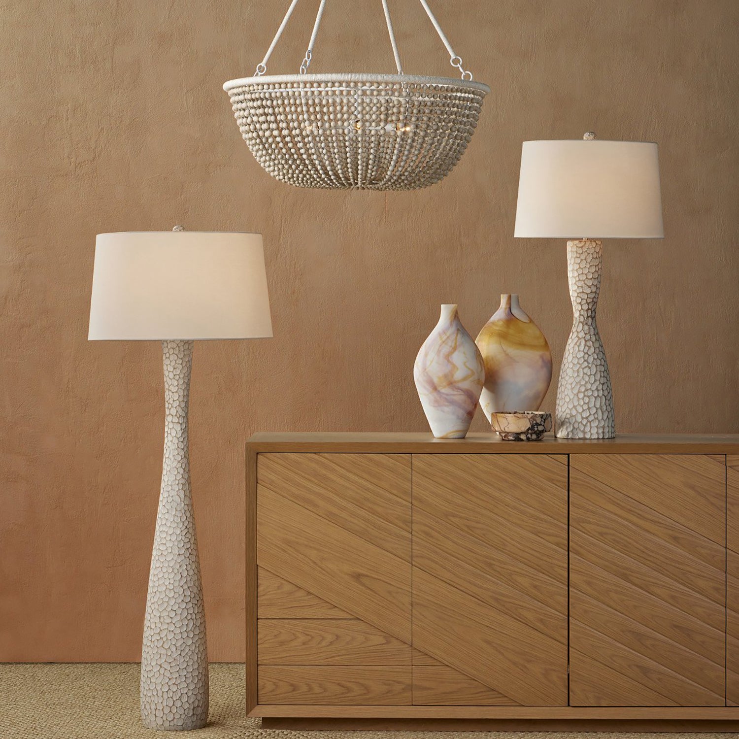 Currey & Co Gobi Vase Set of 2