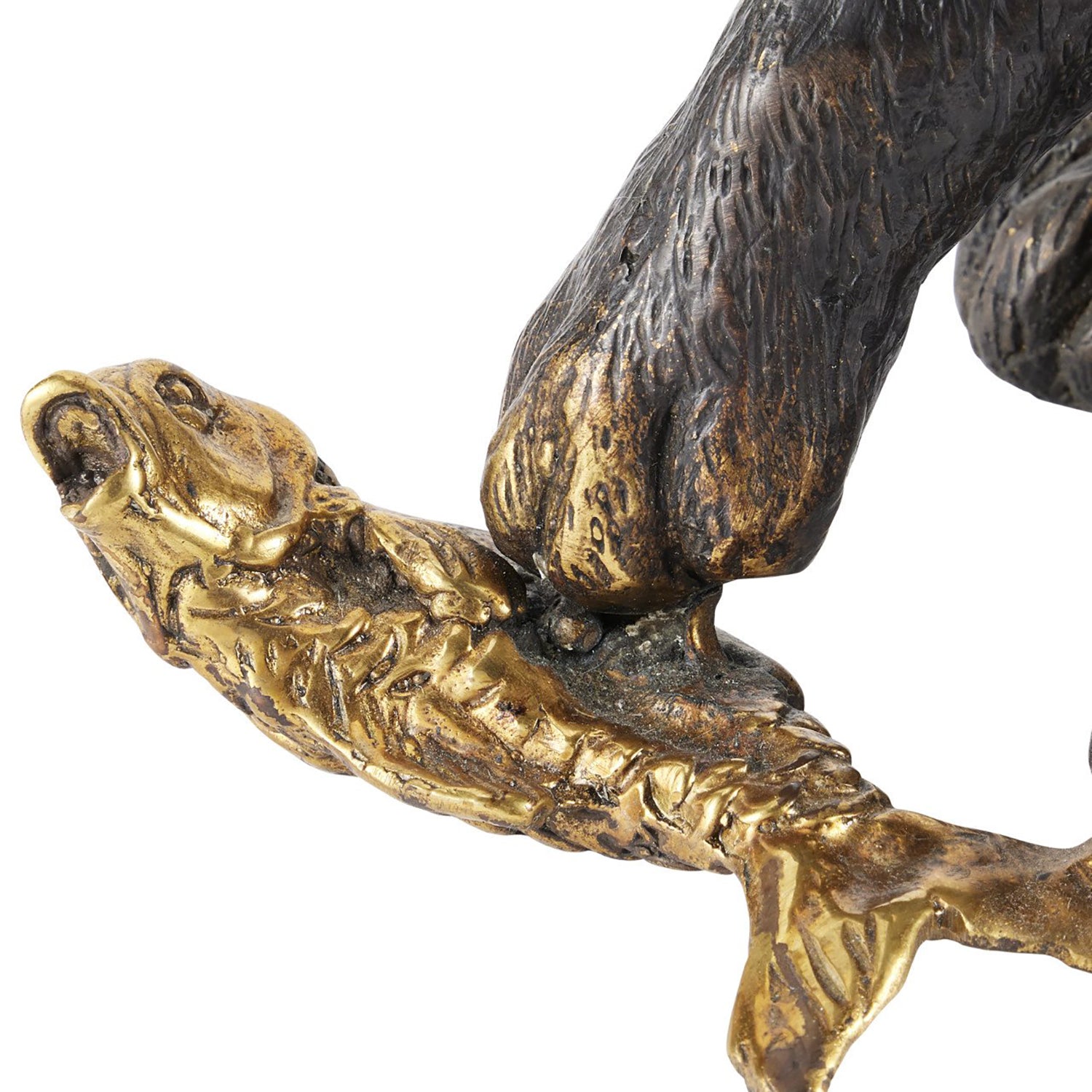 Currey & Co Gatto Bronze Sculpture