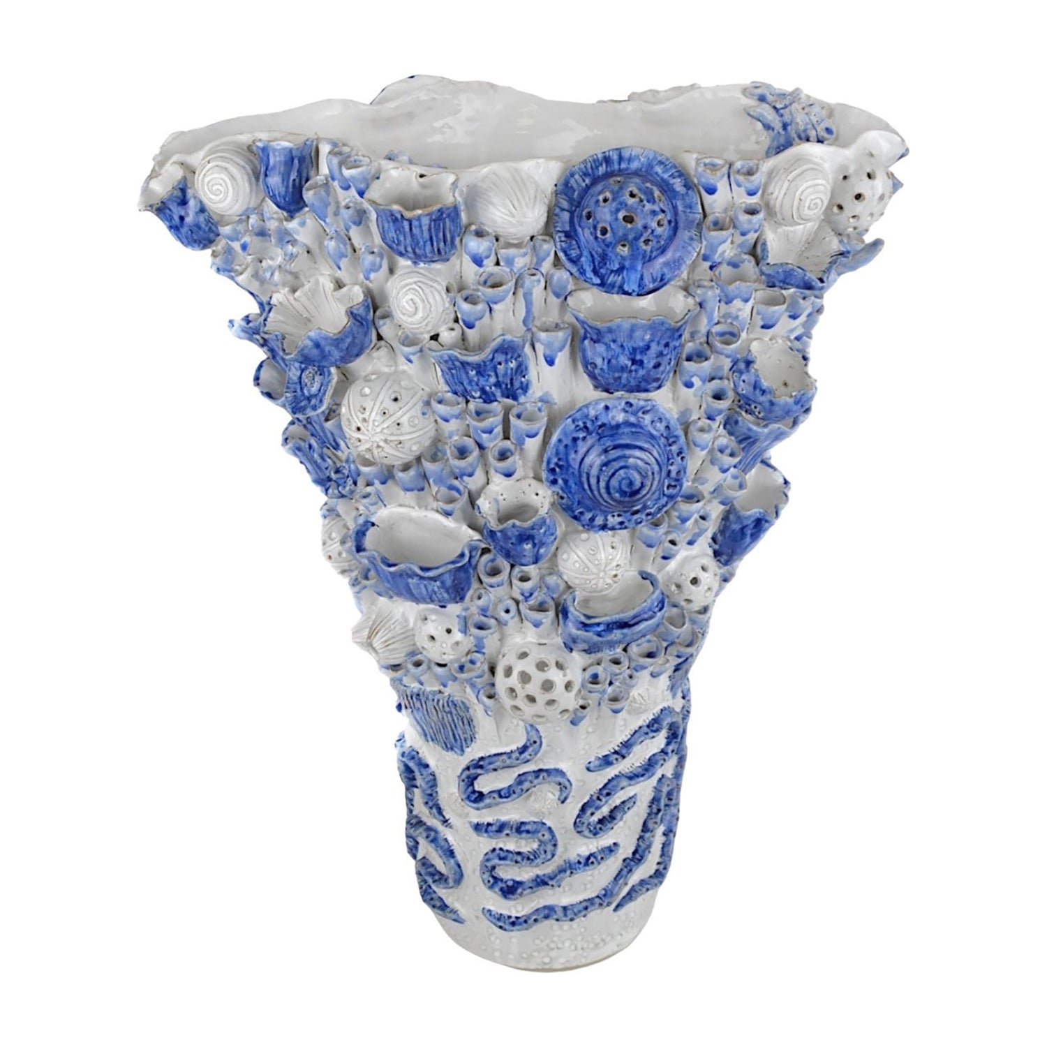 Currey & Co Coral Reef Vase