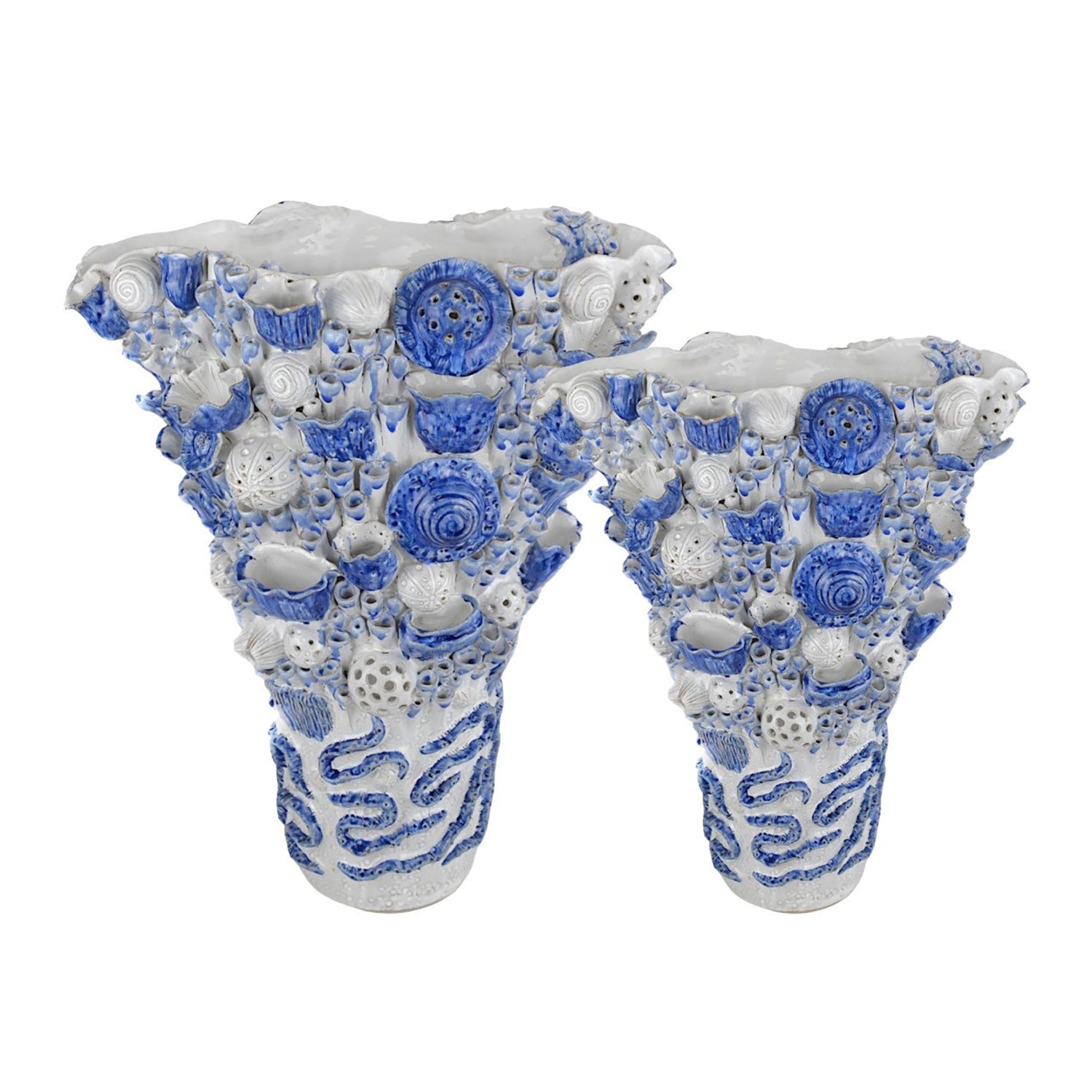 Currey & Co Coral Reef Vase