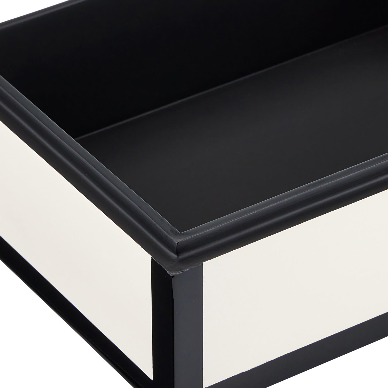 Currey & Co Ivory Lacquer Box Set of 2