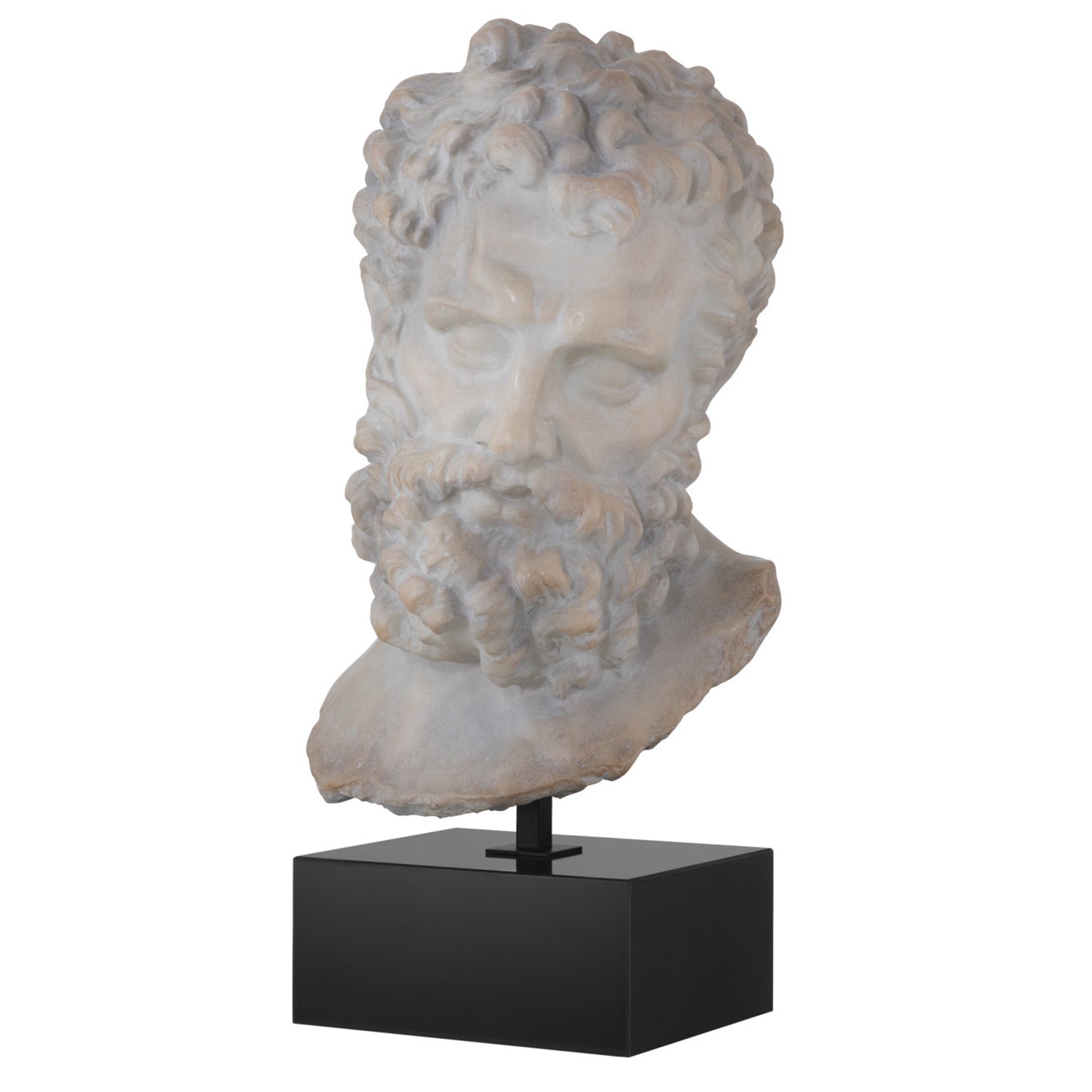 Currey & Co Hercules Head on Metal Stand
