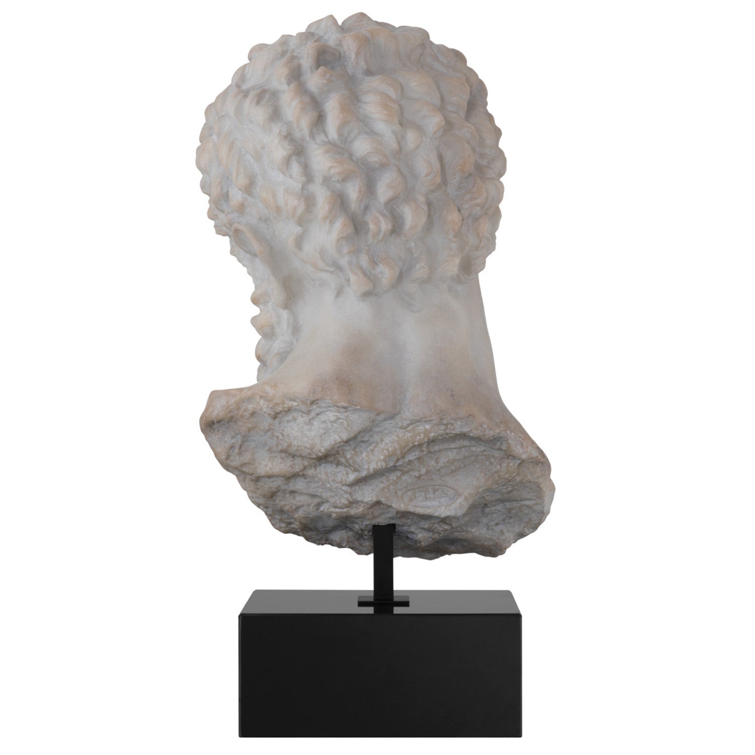 Currey & Co Hercules Head on Metal Stand