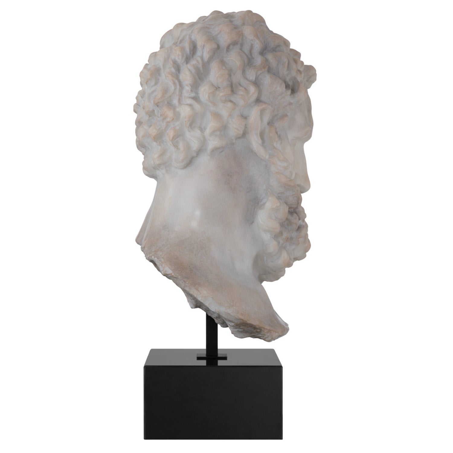 Currey & Co Hercules Head on Metal Stand