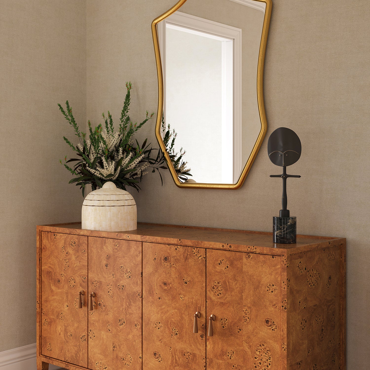 Currey & Co Ashanti Fertility Bronze