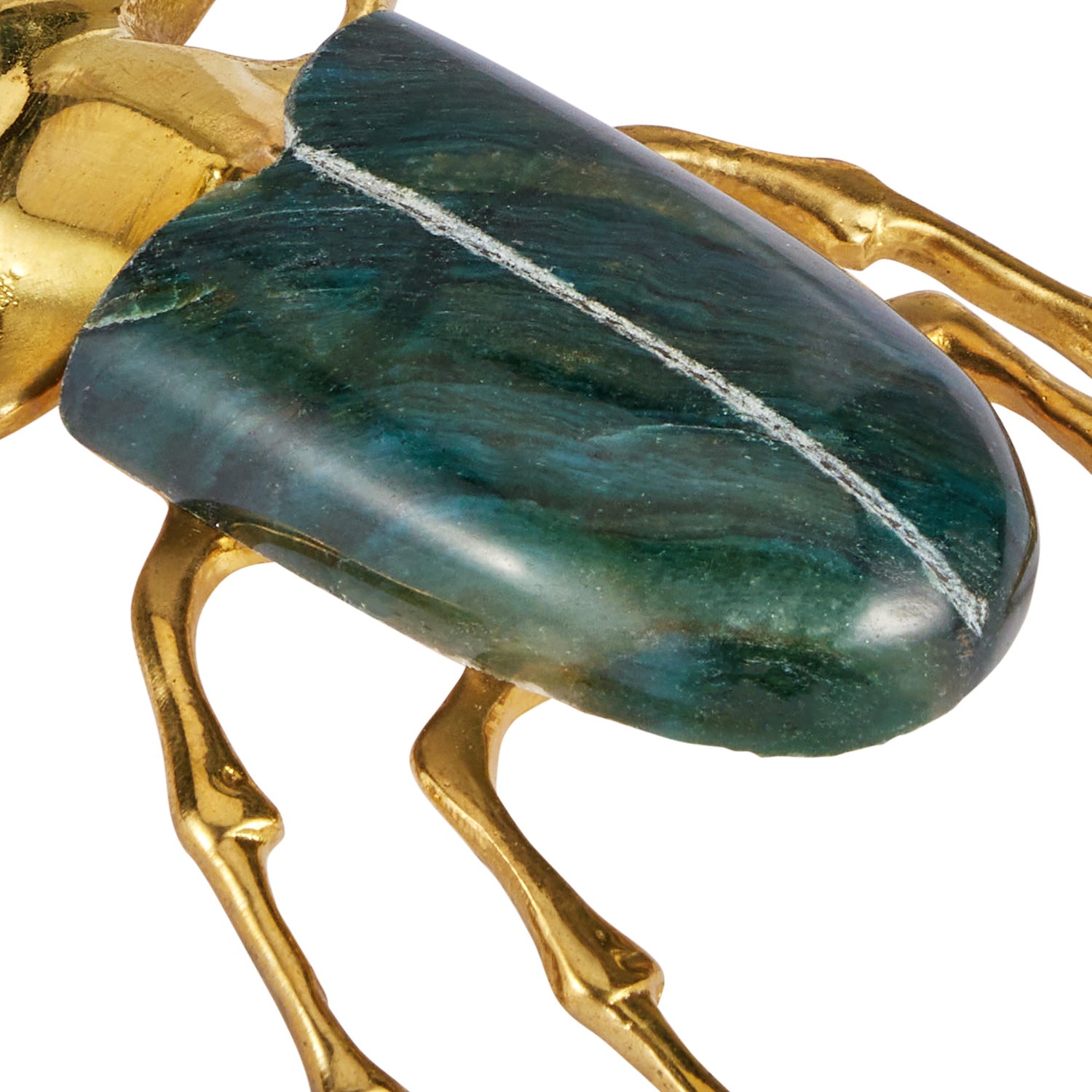 Currey & Co Brass Beetle Colony Set of 3