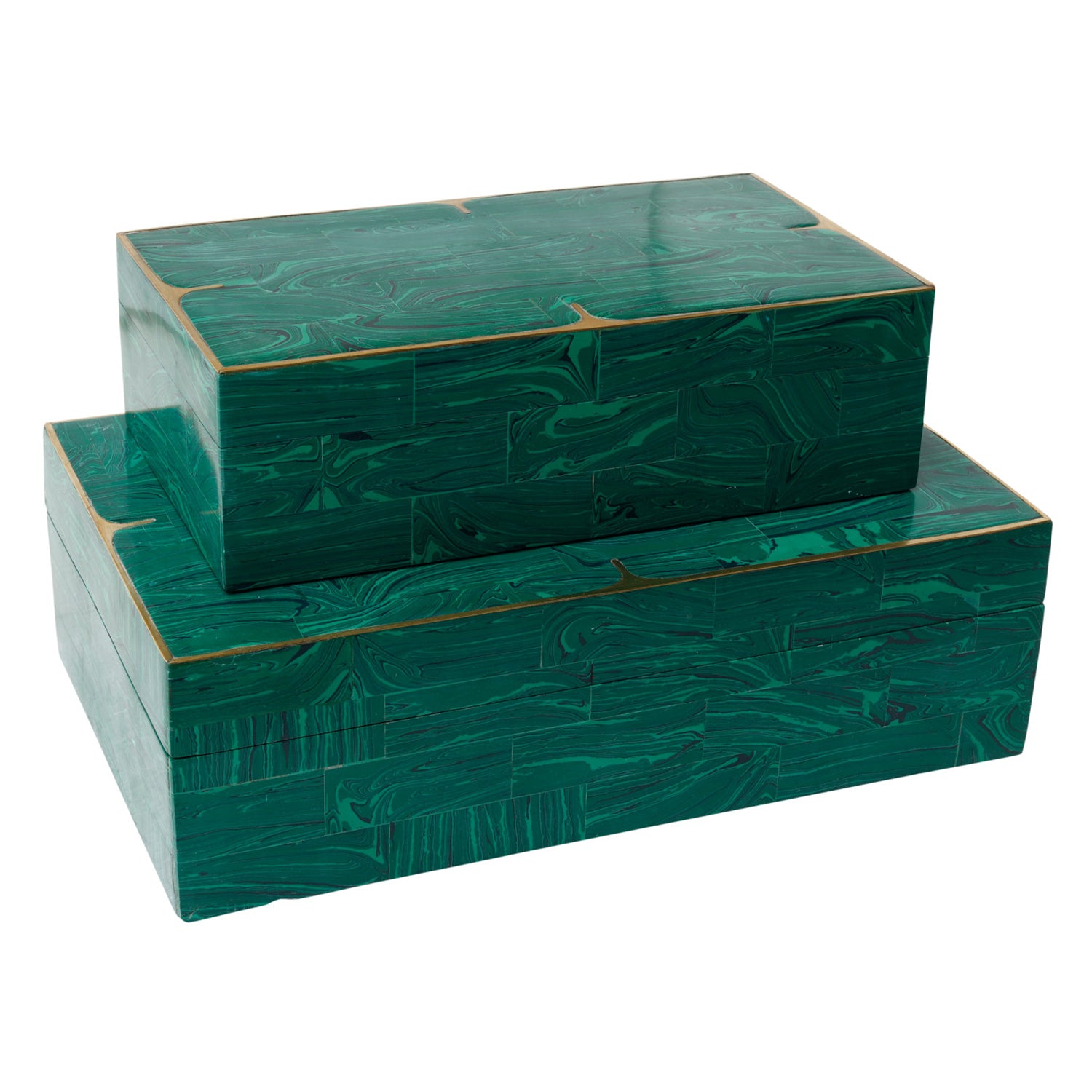Currey & Co Orin Green Box Set of 2