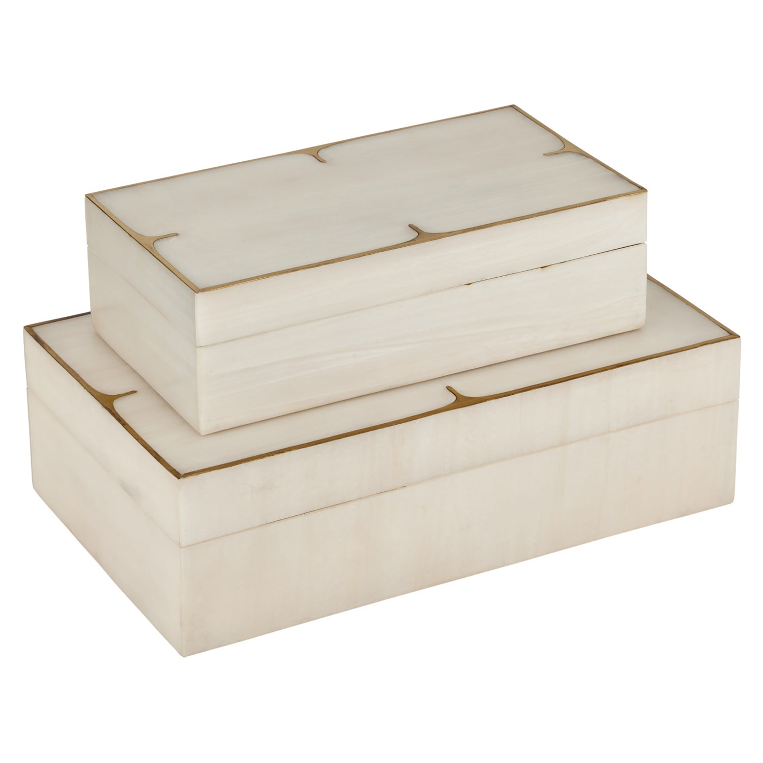 Currey & Co Orin Ivory Box Set of 2