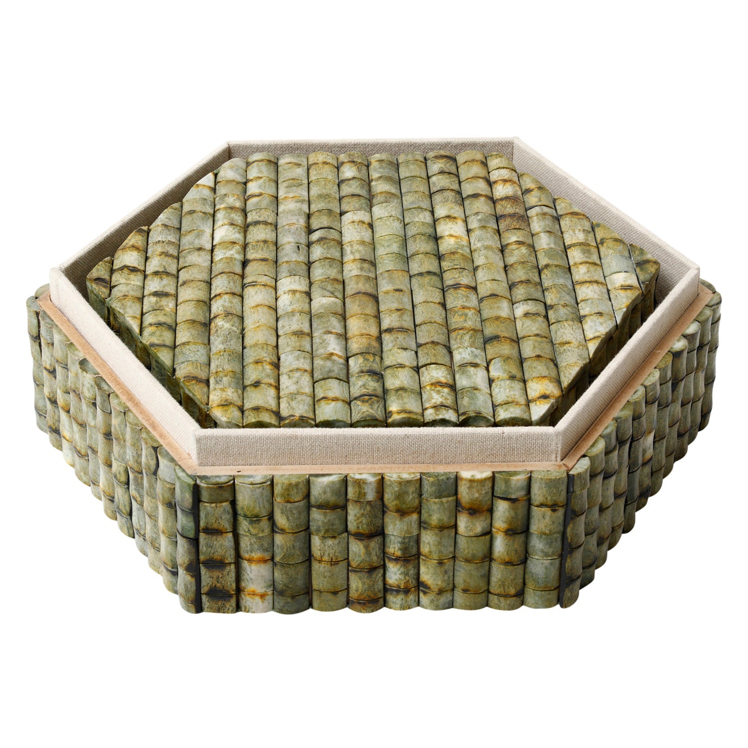 Currey & Co Knepp Green Box Set of 2