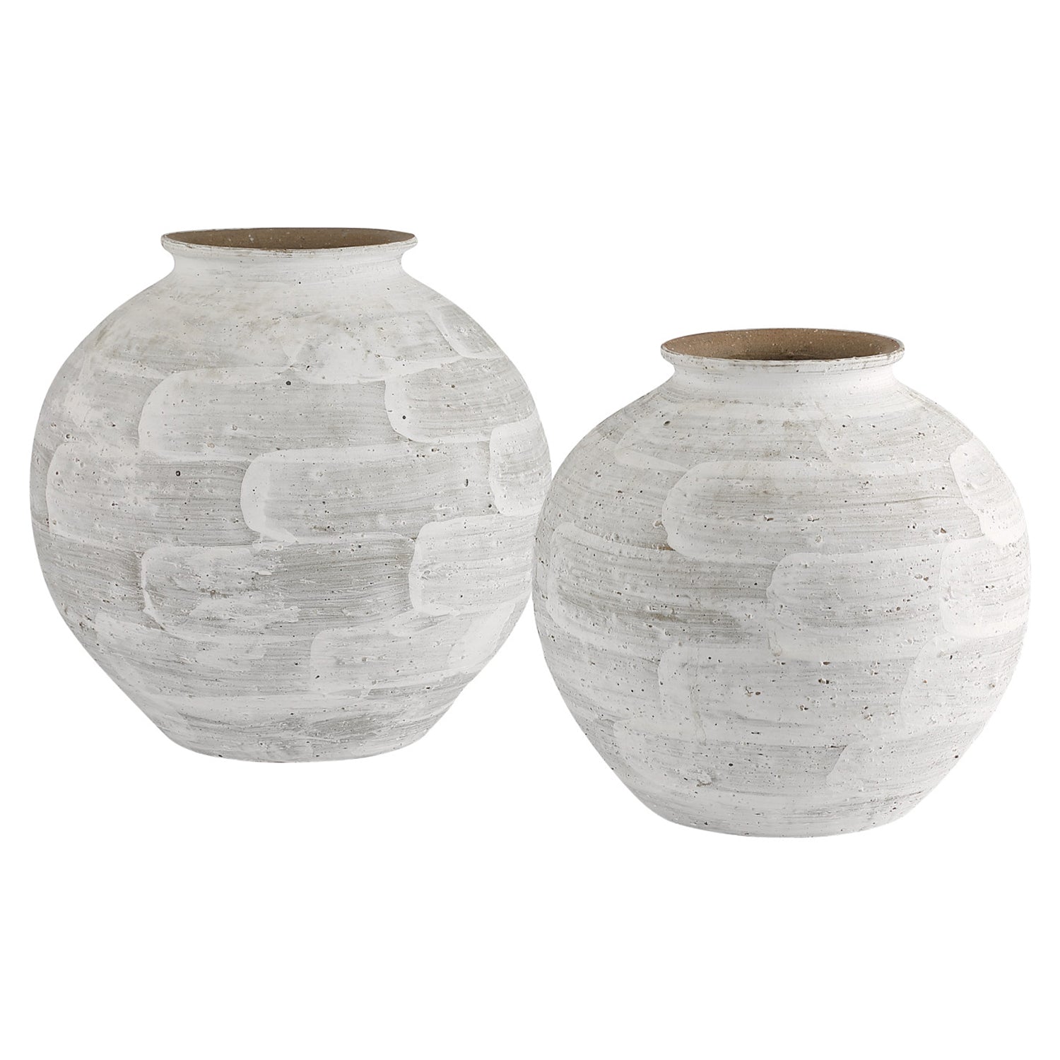Currey & Co Tussock Vase Set of 2