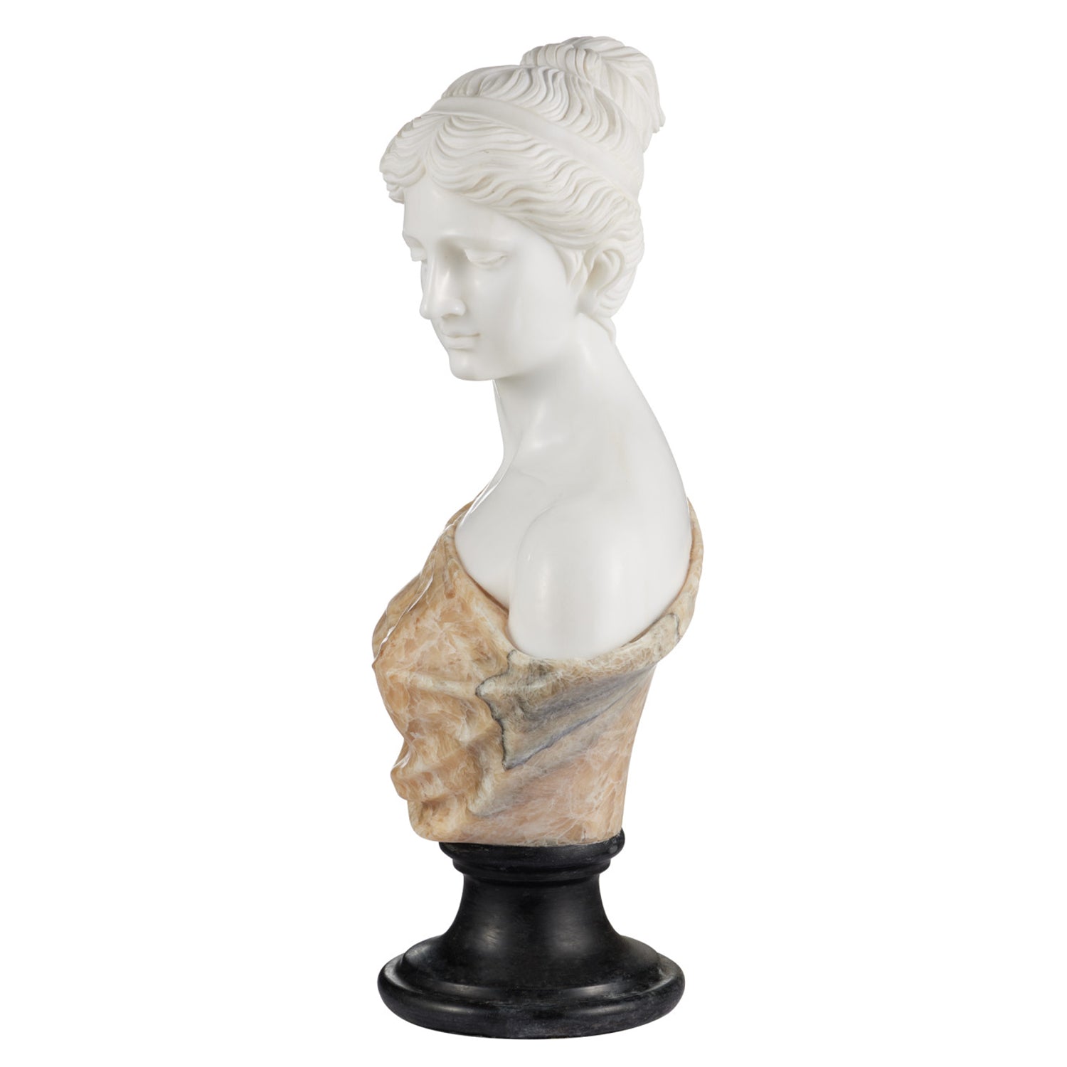 Currey & Co Thea Marble Bust Sculpture