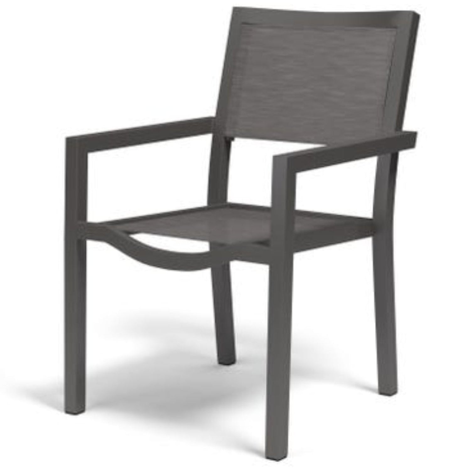 Sunset West Vegas Outdoor Stackable Sling Dining Chair Set of 2