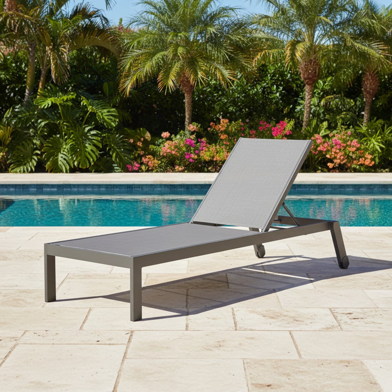Sunset West Vegas Outdoor Stackable Chaise Lounge