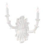 Wildwood Roche Plaster Double Arm Wall Sconce