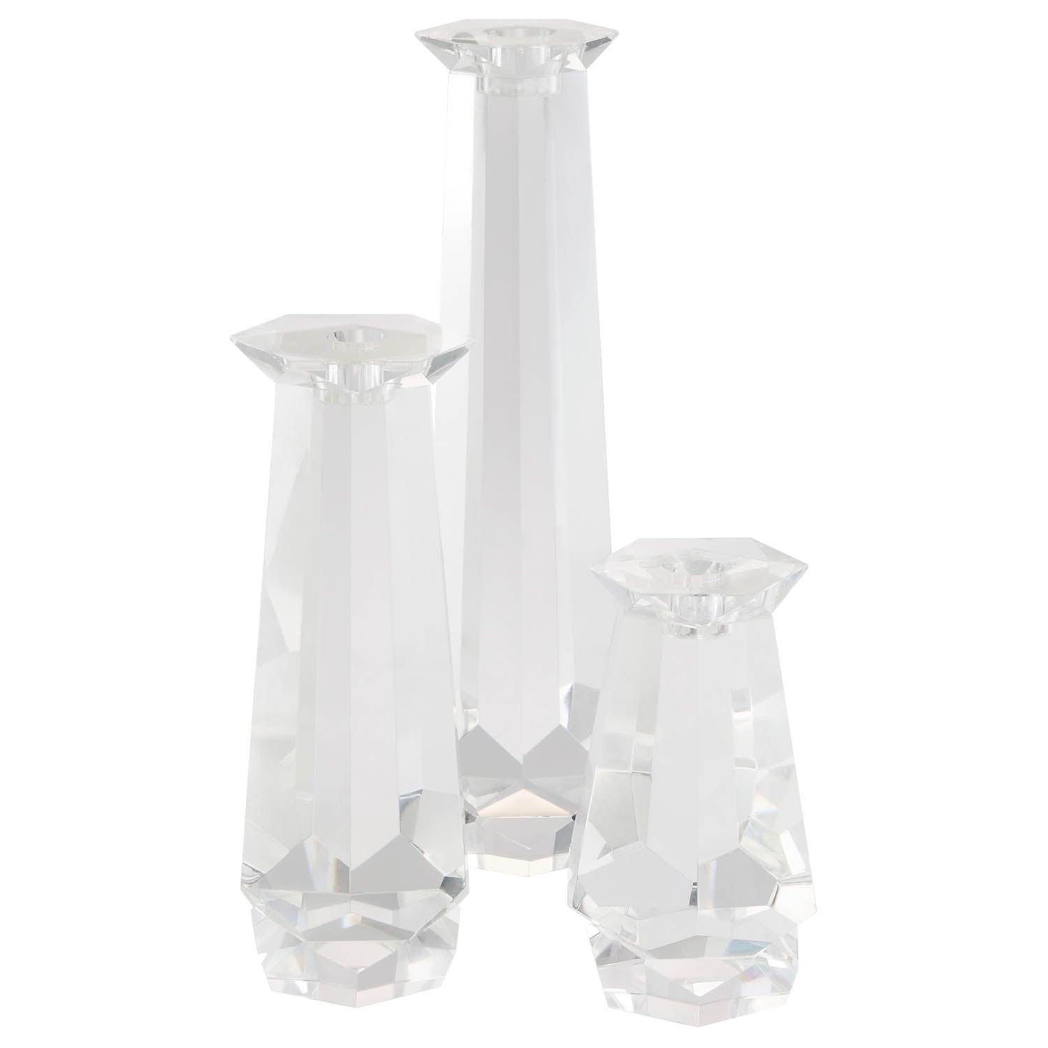 Cyan Design Faceted Pillar Candleholder - Thumbnail 2