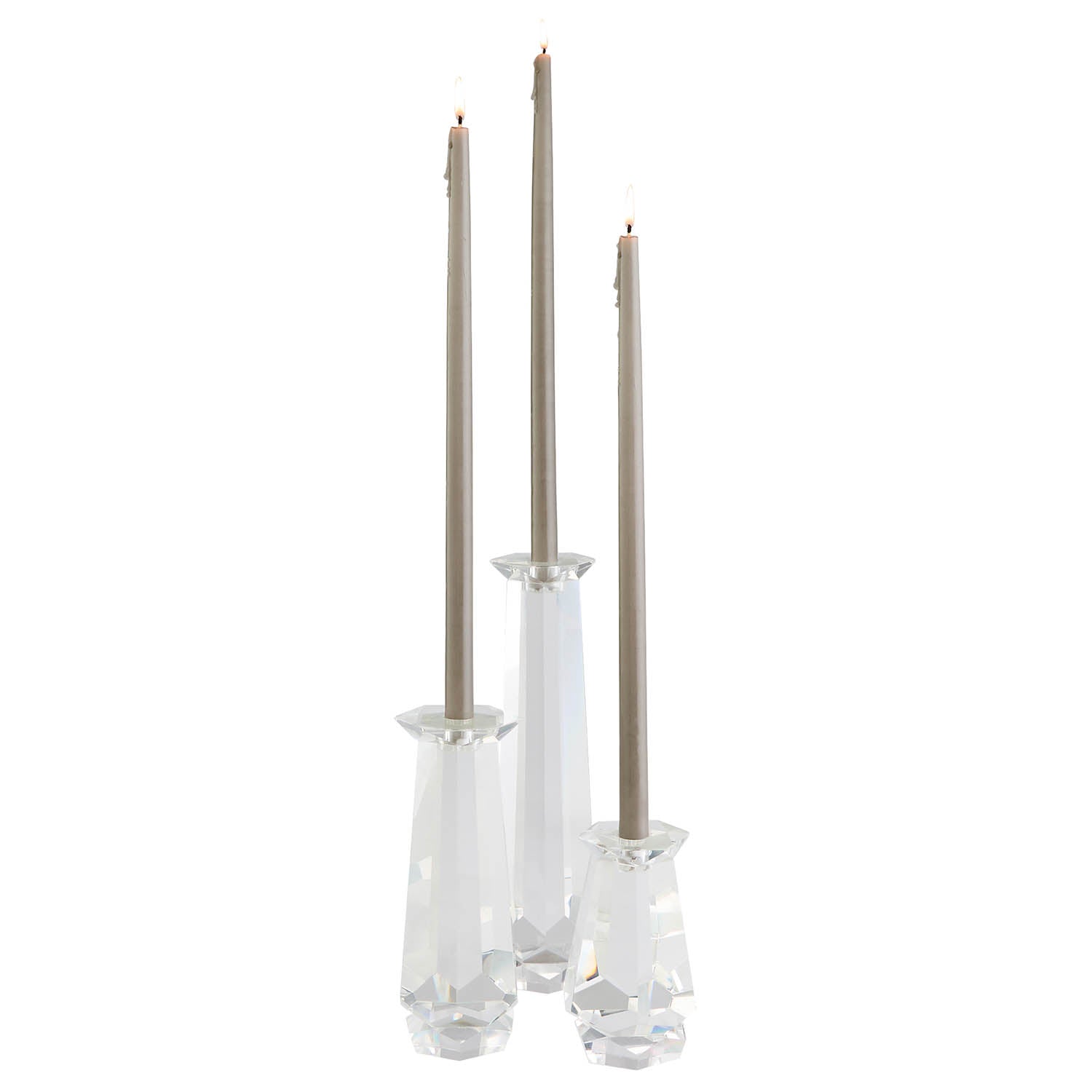Cyan Design Faceted Pillar Candleholder - Thumbnail 3