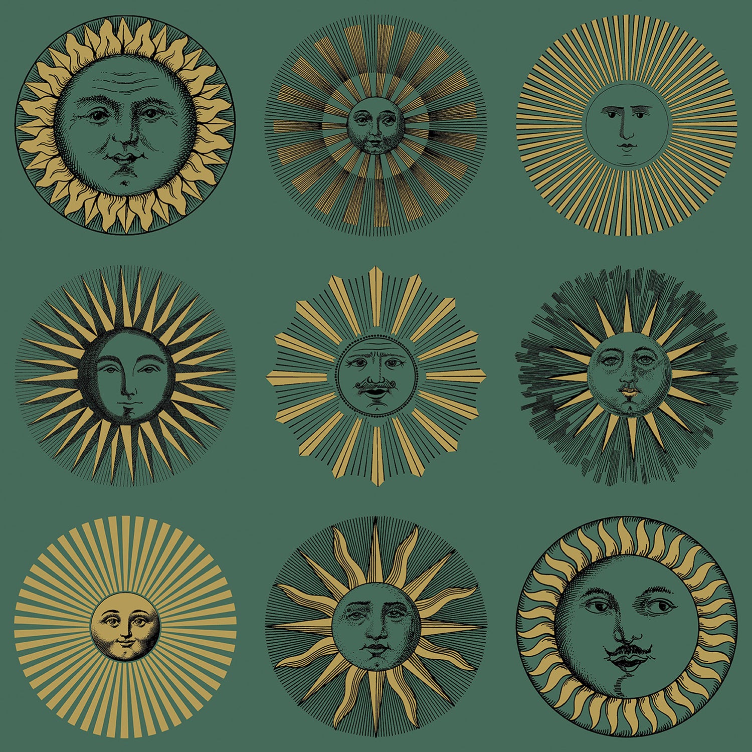 Cole & Son Fornasetti Senza Tempo II Soli Wallpaper