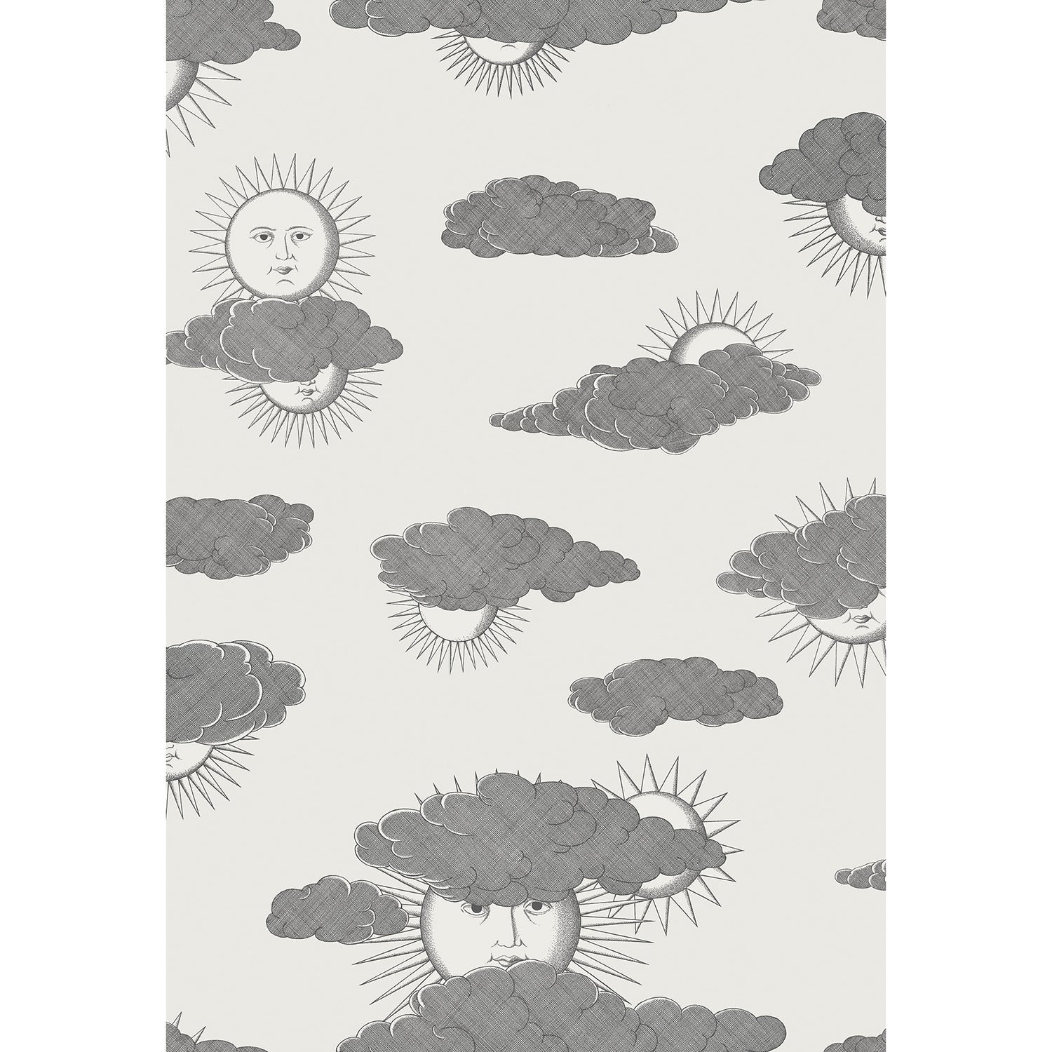 Cole & Son Fornasetti Senza Tempo II Soli E Nuvole Wallpaper