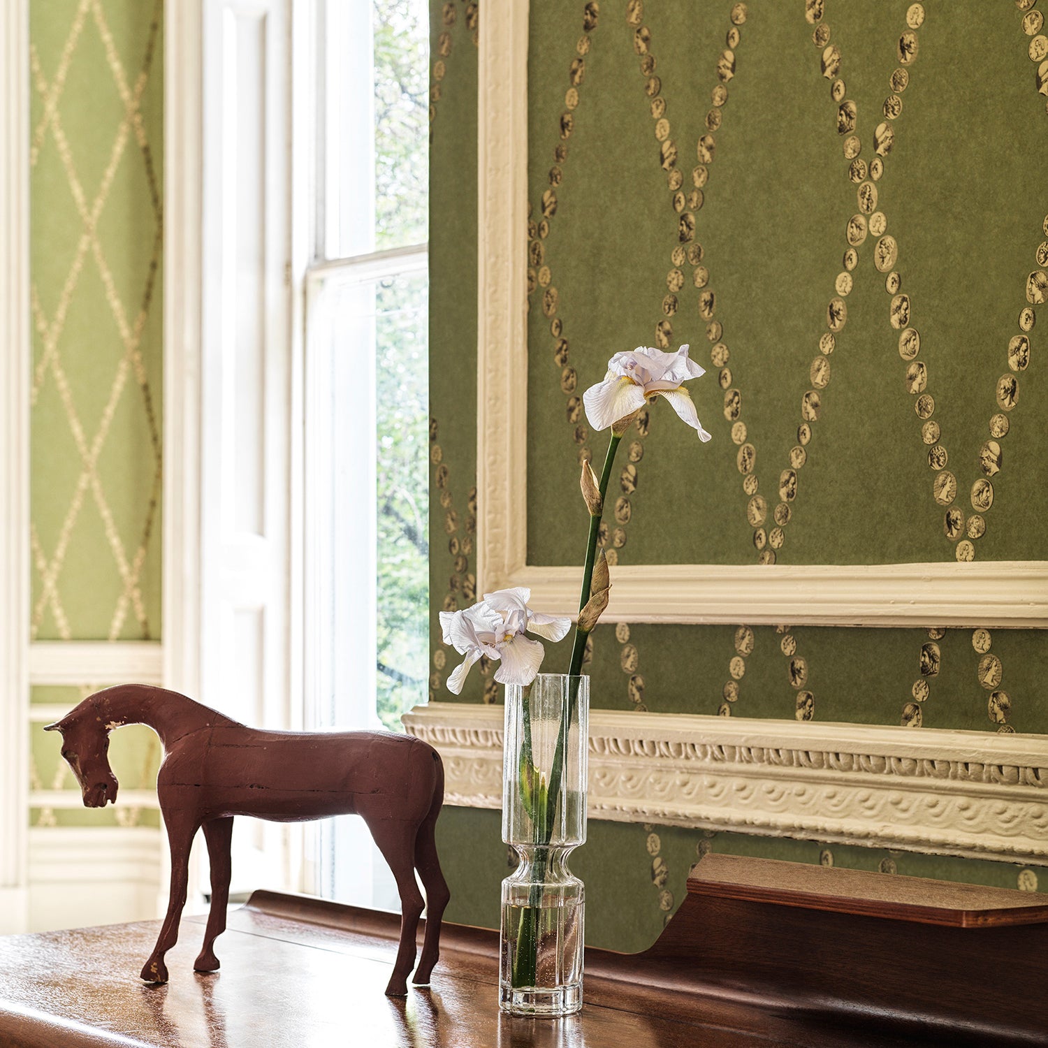 Cole & Son Fornasetti Senza Tempo II Cammei Wallpaper