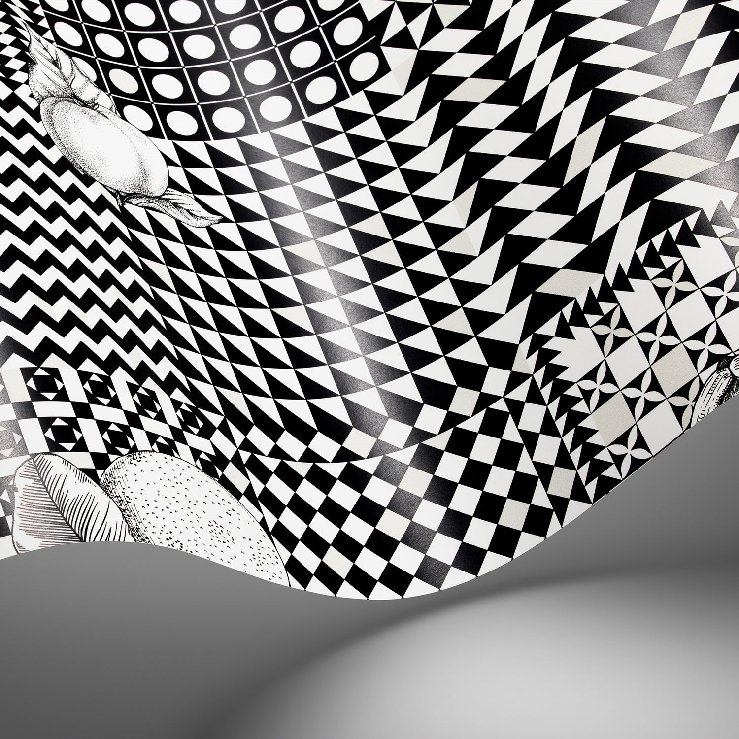 Cole & Son Fornasetti Senza Tempo II Frutta E Geometrico Wallpaper