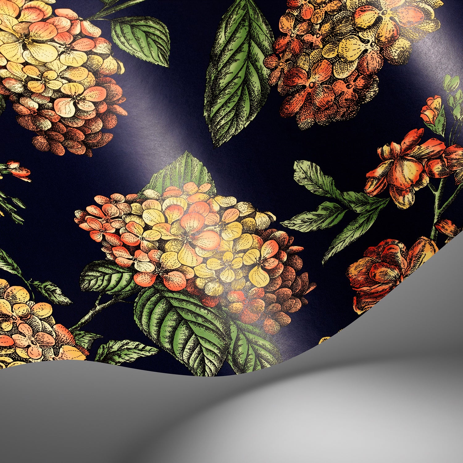 Cole & Son Fornasetti Senza Tempo II Ramo Di Ortensia Wallpaper