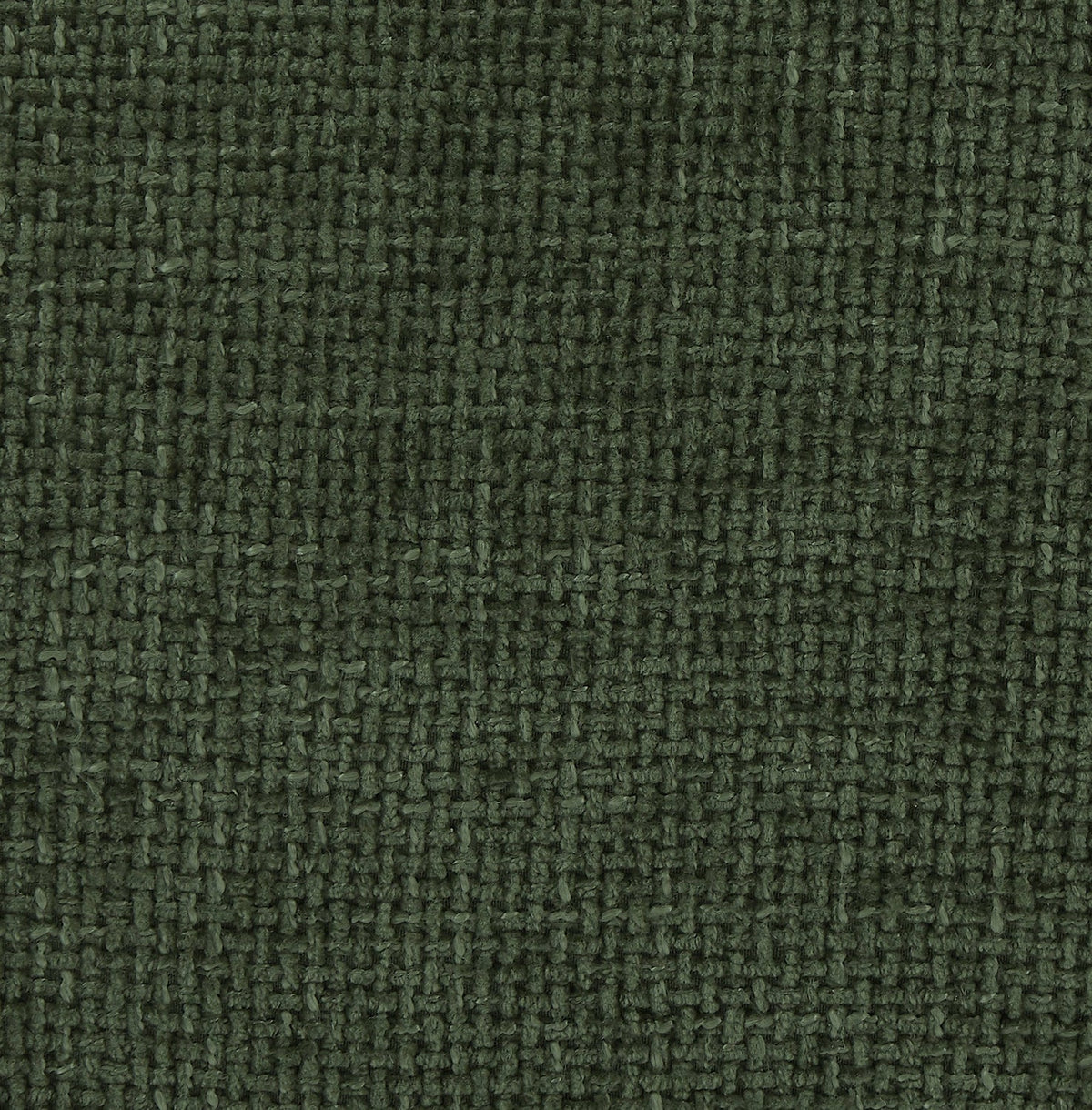 Quinn 69in Green Chenille Fabric Upholstered 2 Piece Modular Loveseat