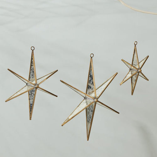 Northern Star Ornament Set of 2