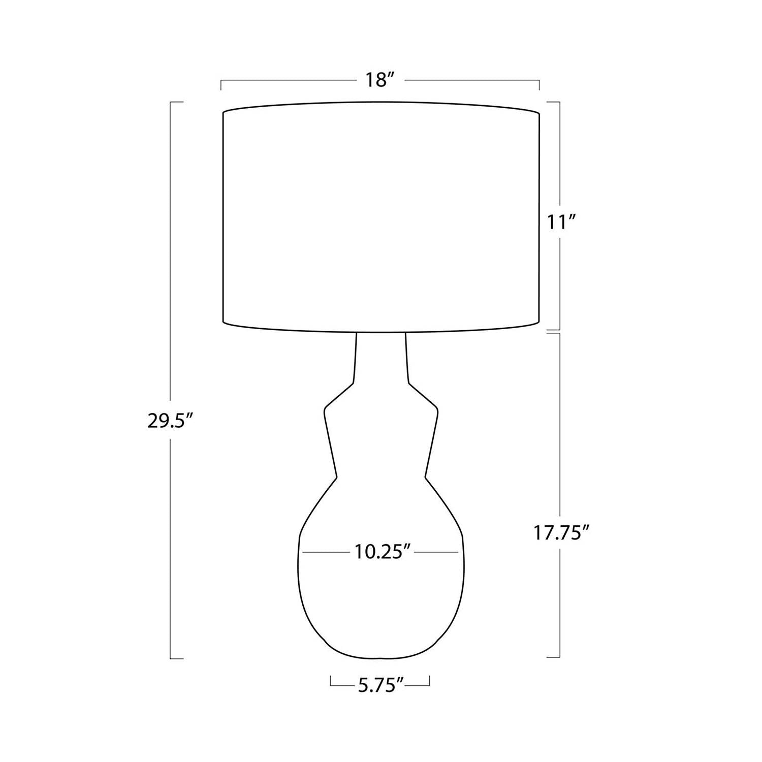Regina Andrew Rhonda Ceramic Table Lamp