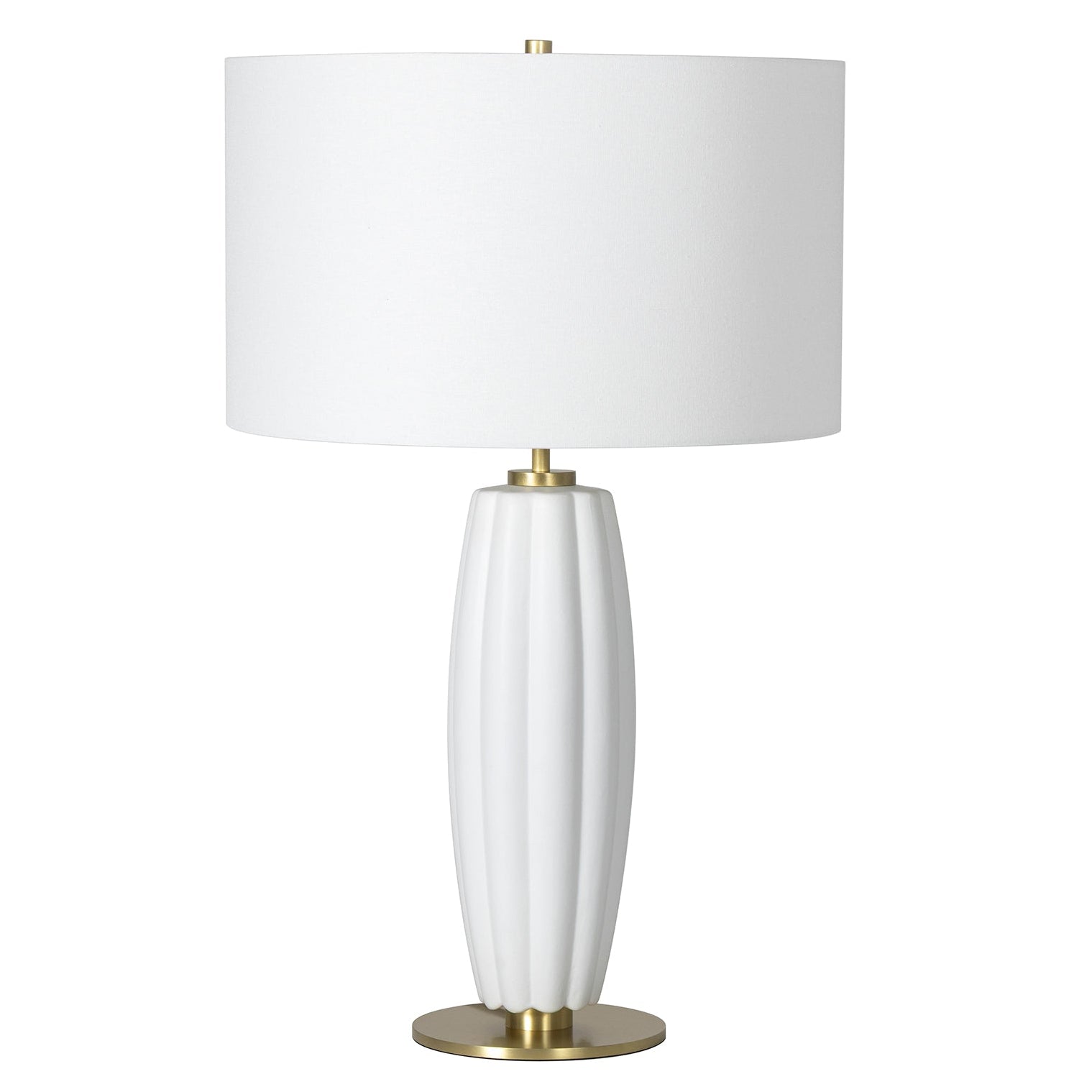 Regina Andrew Crocus White Ceramic Table Lamp