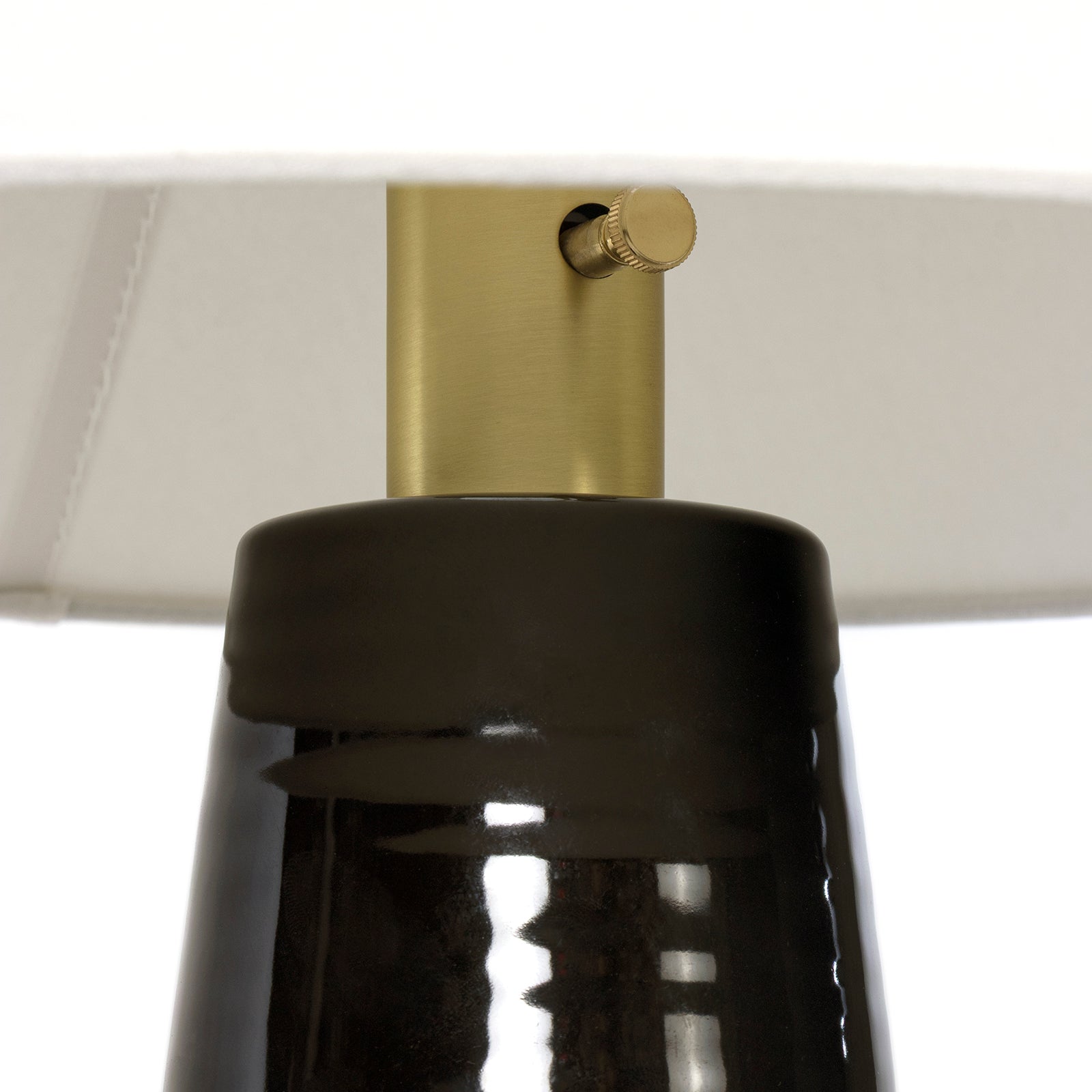 Regina Andrew Koda Black Ceramic Table Lamp