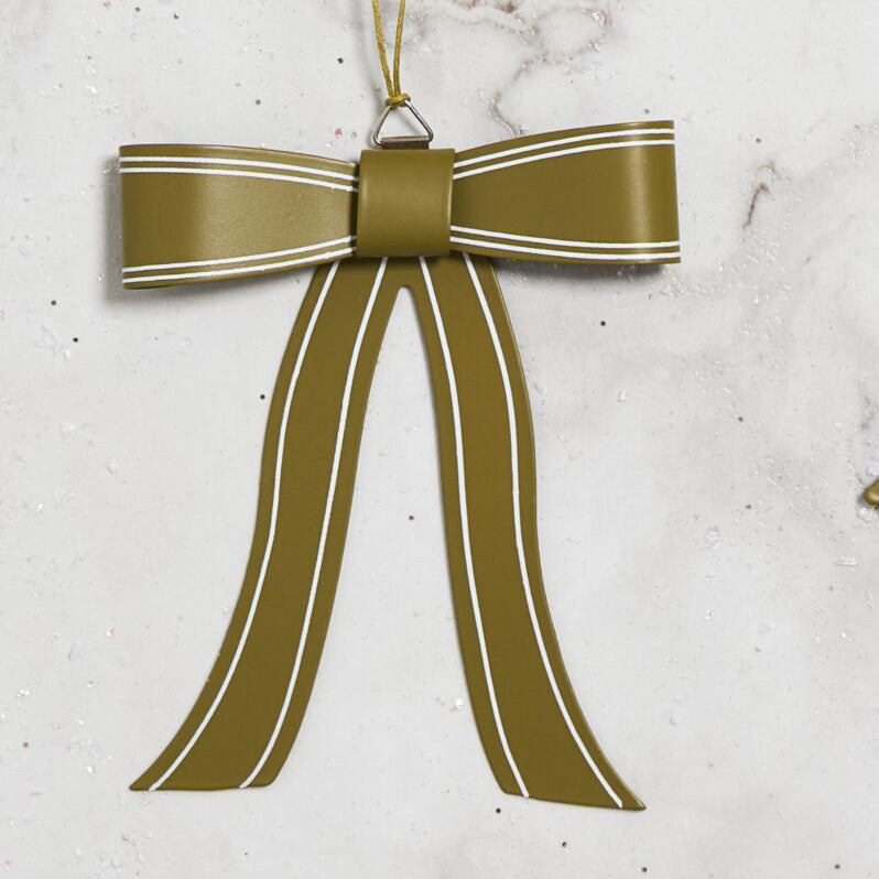 Selah Bow Ornament Set of 6
