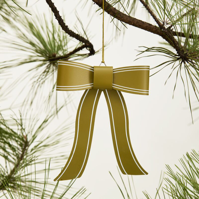 Selah Bow Ornament Set of 6