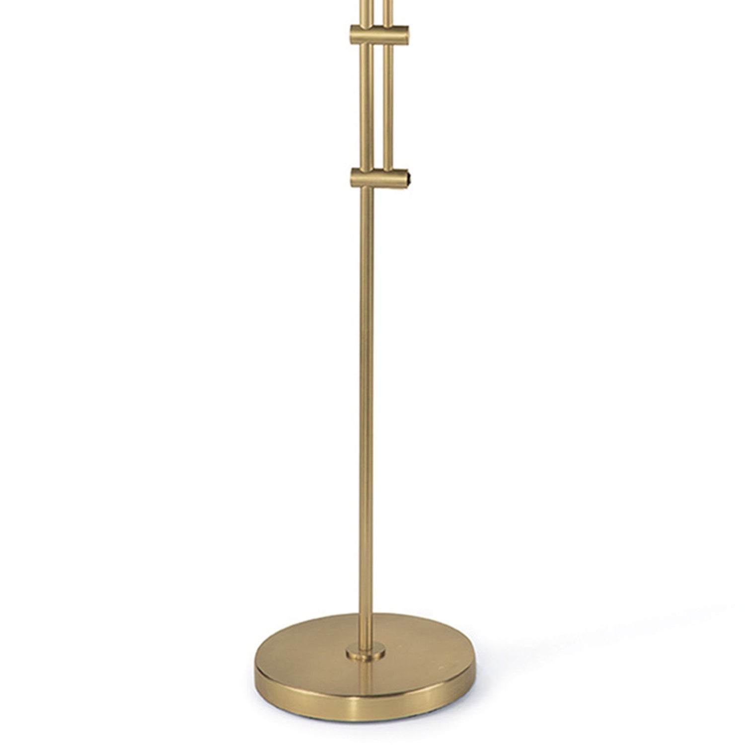 Regina Andrew Arc Natural Brass Floor Lamp