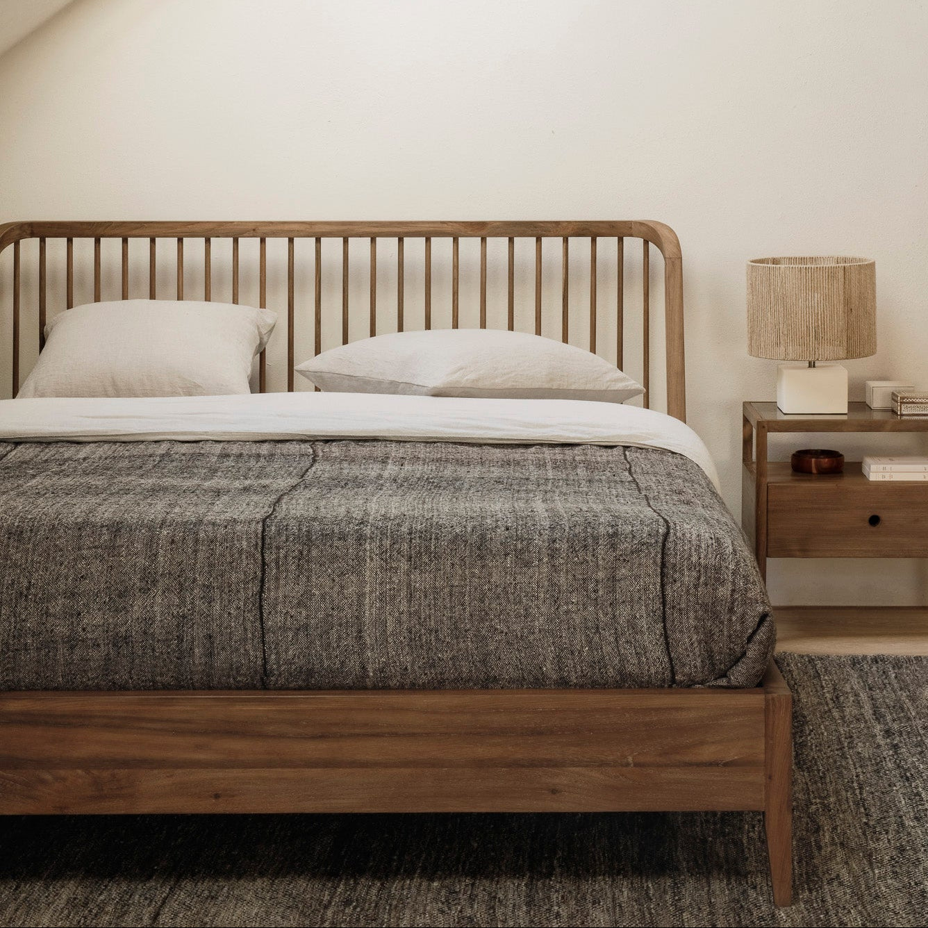 Ethnicraft Spindle Reclaimed Teak Bed