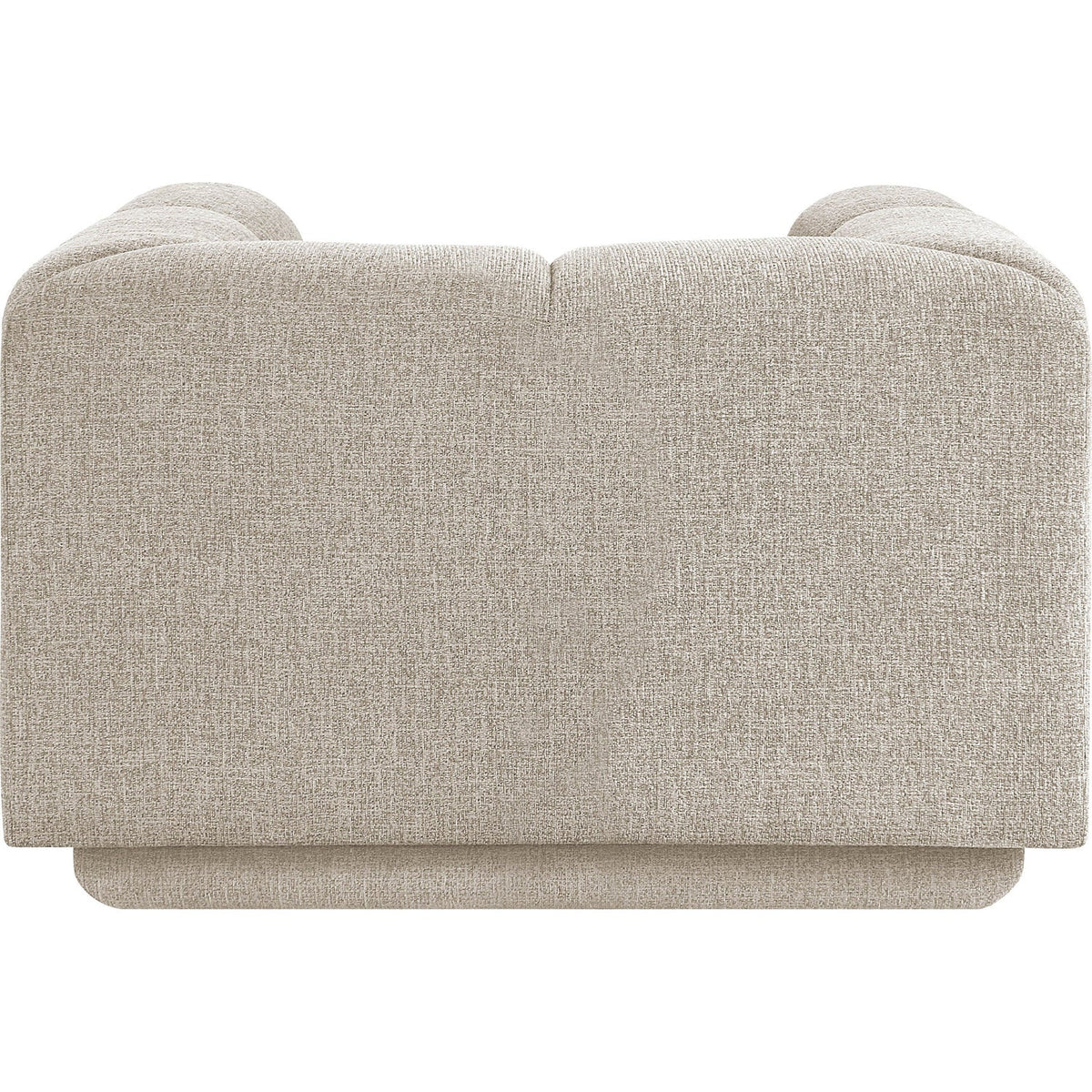 Modari Beige Fabric Upholstered Chair