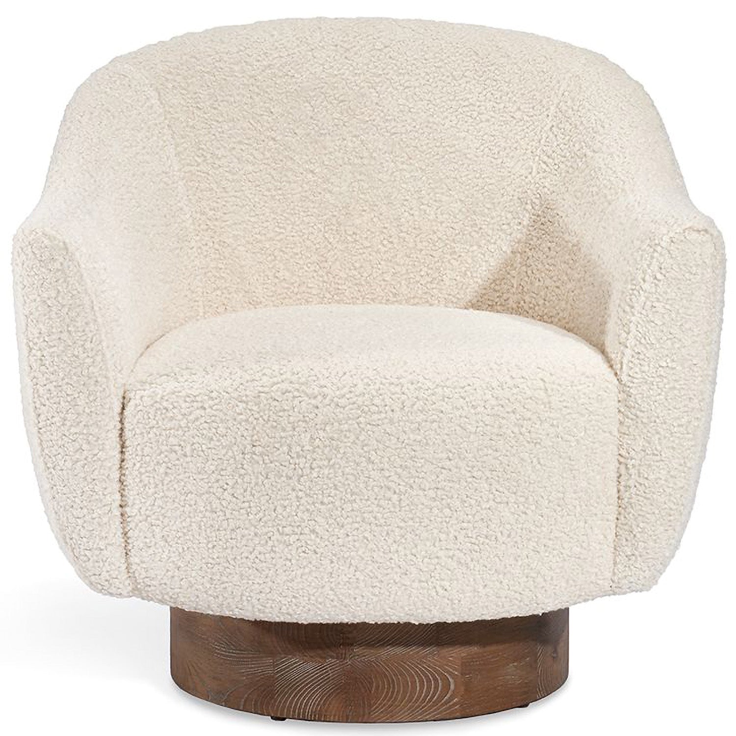 Interlude Home Simone Swivel Chair - Thumbnail 4