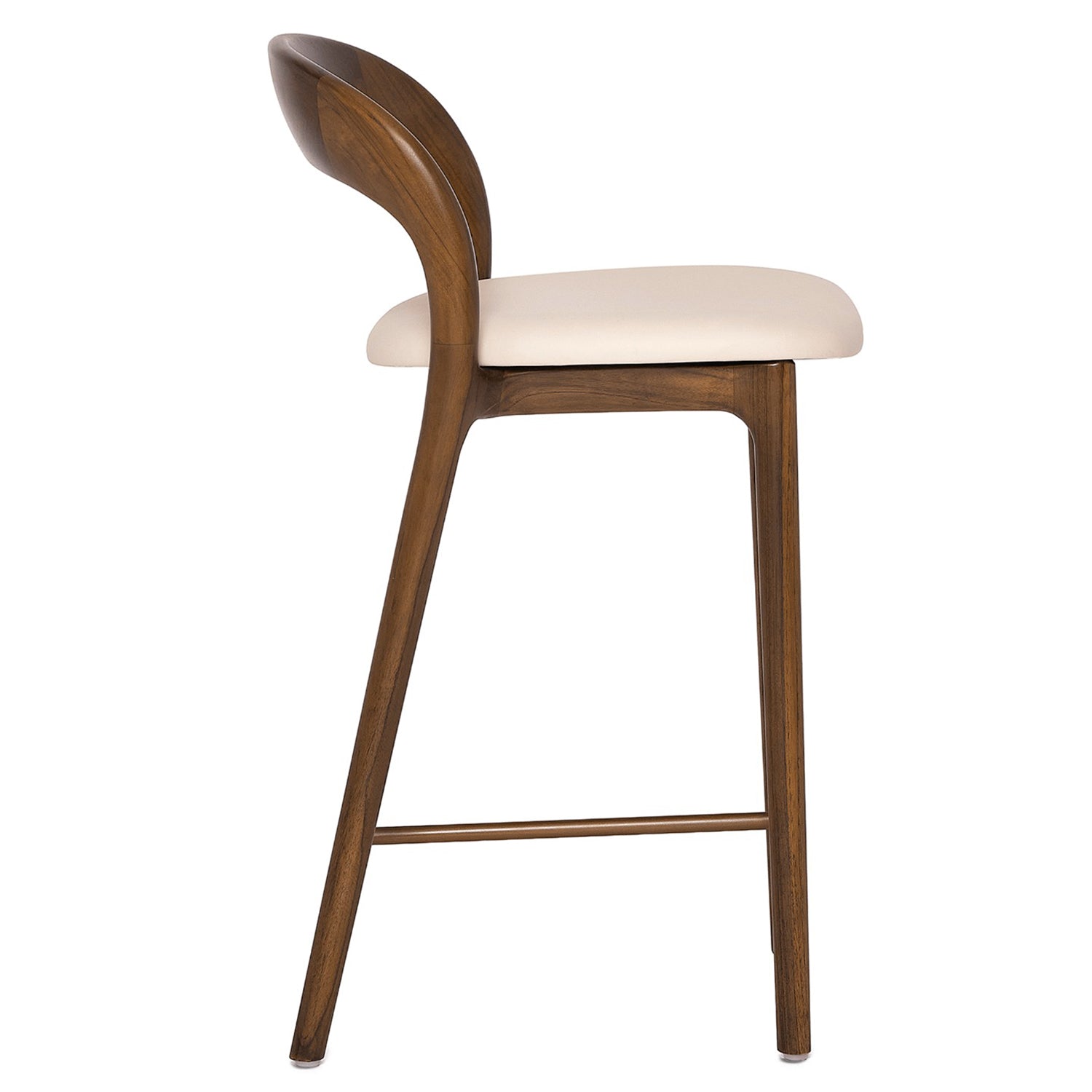 Interlude Home Felix Classic Walnut Counter Stool Set of 2