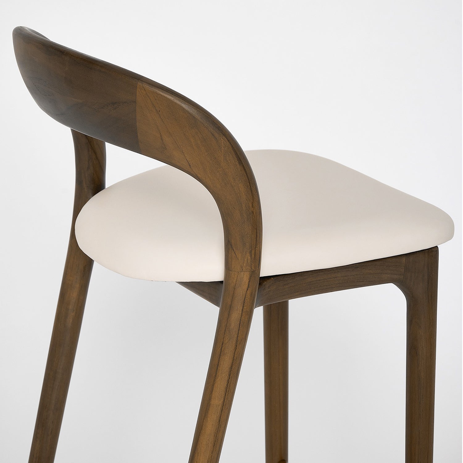 Interlude Home Felix Classic Walnut Counter Stool Set of 2