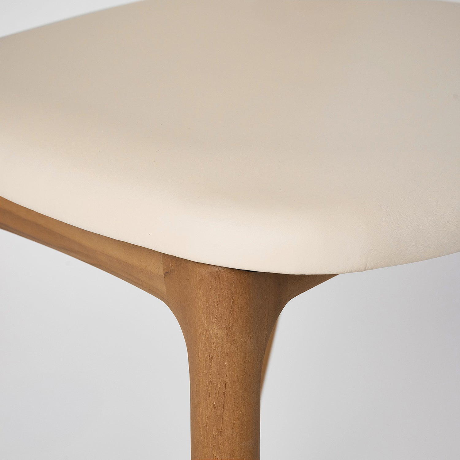 Interlude Home Felix Tawny Bar Stool Set of 2, back view