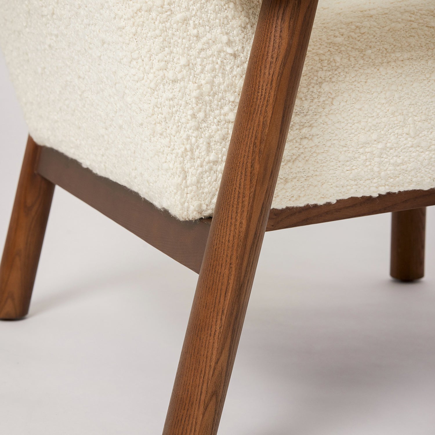 Interlude Home Nolan Whisper Lounge Chair styled in a room