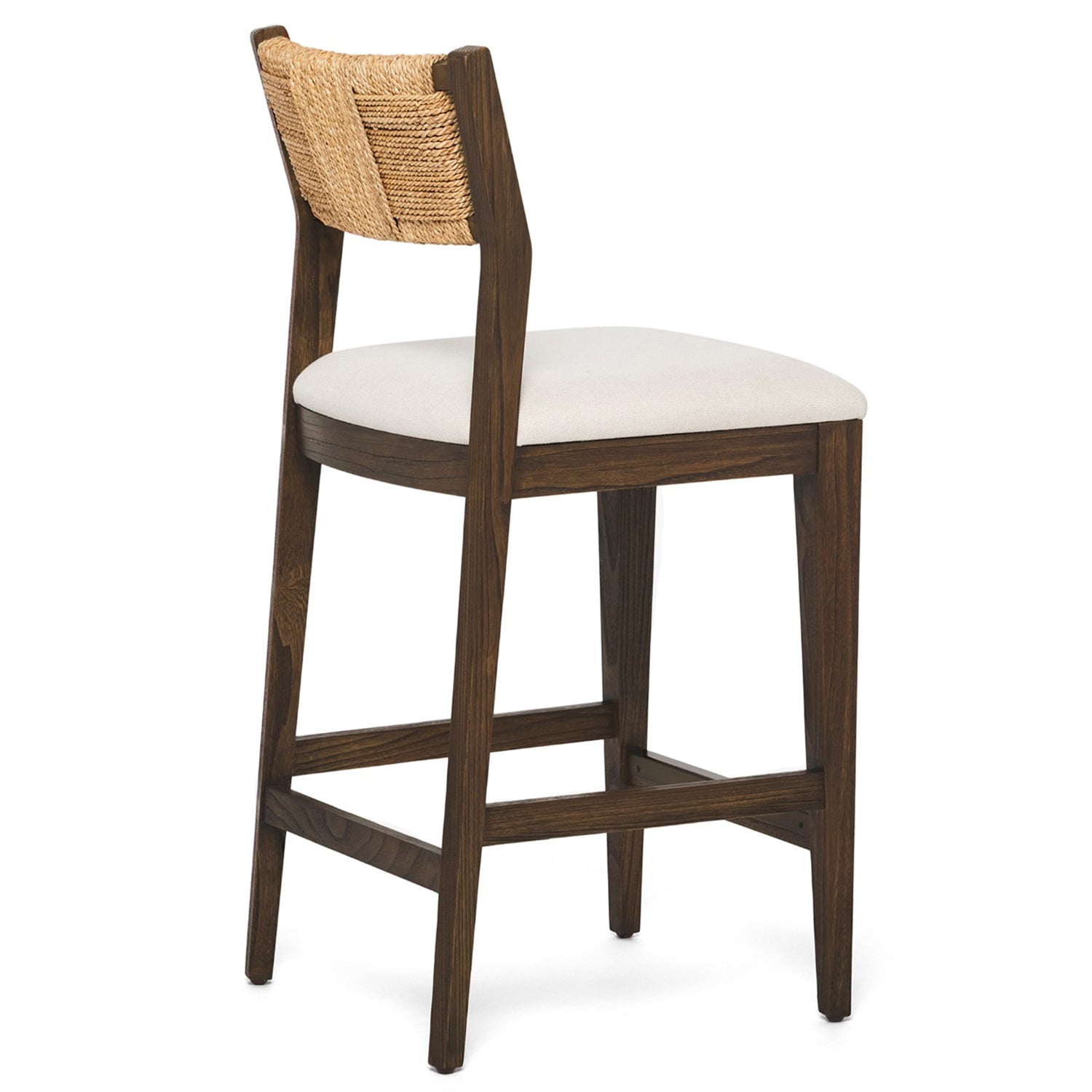 Interlude Home Colony Toffee Counter Stool shown to scale in a space
