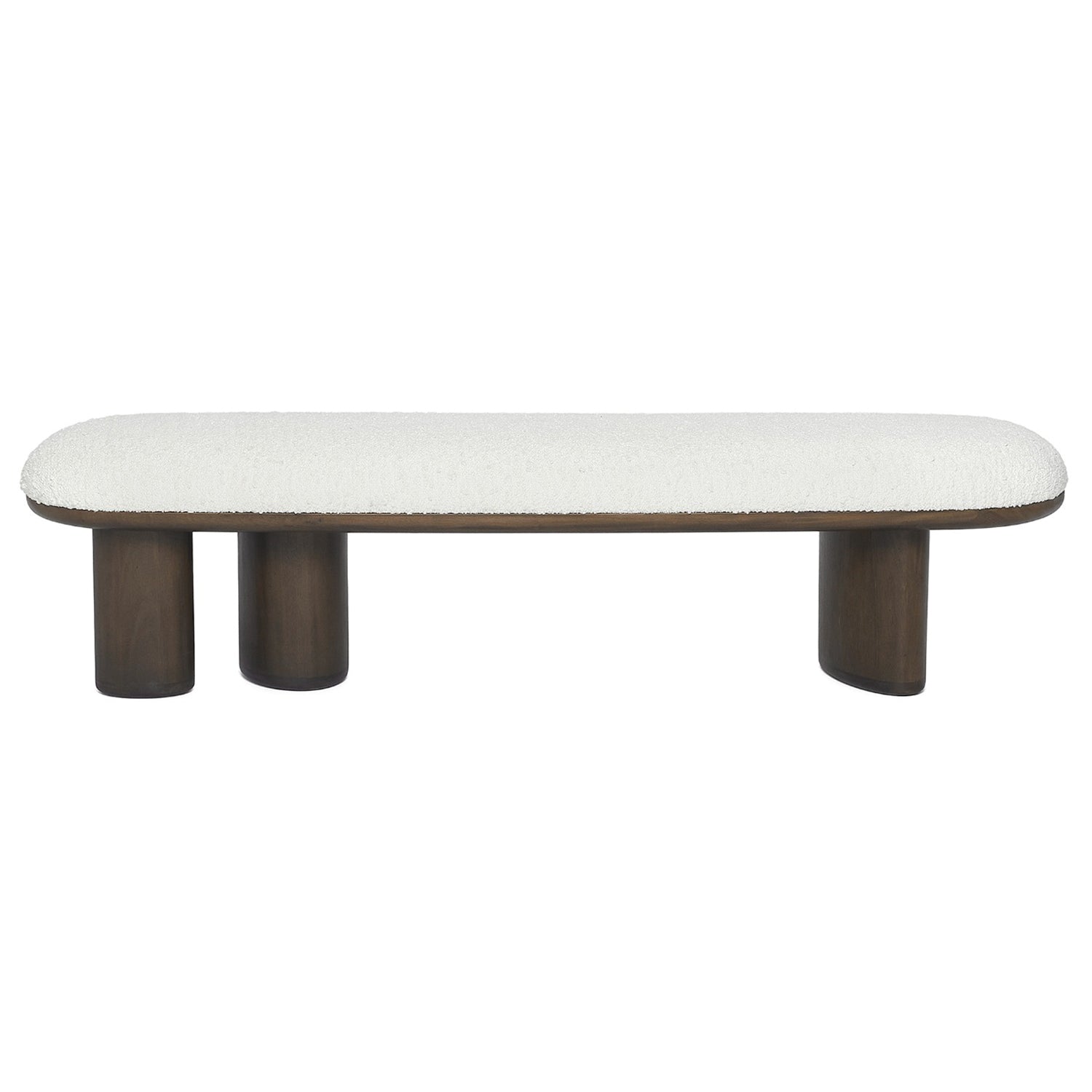 Interlude Home Reese Classic Walnut Bench