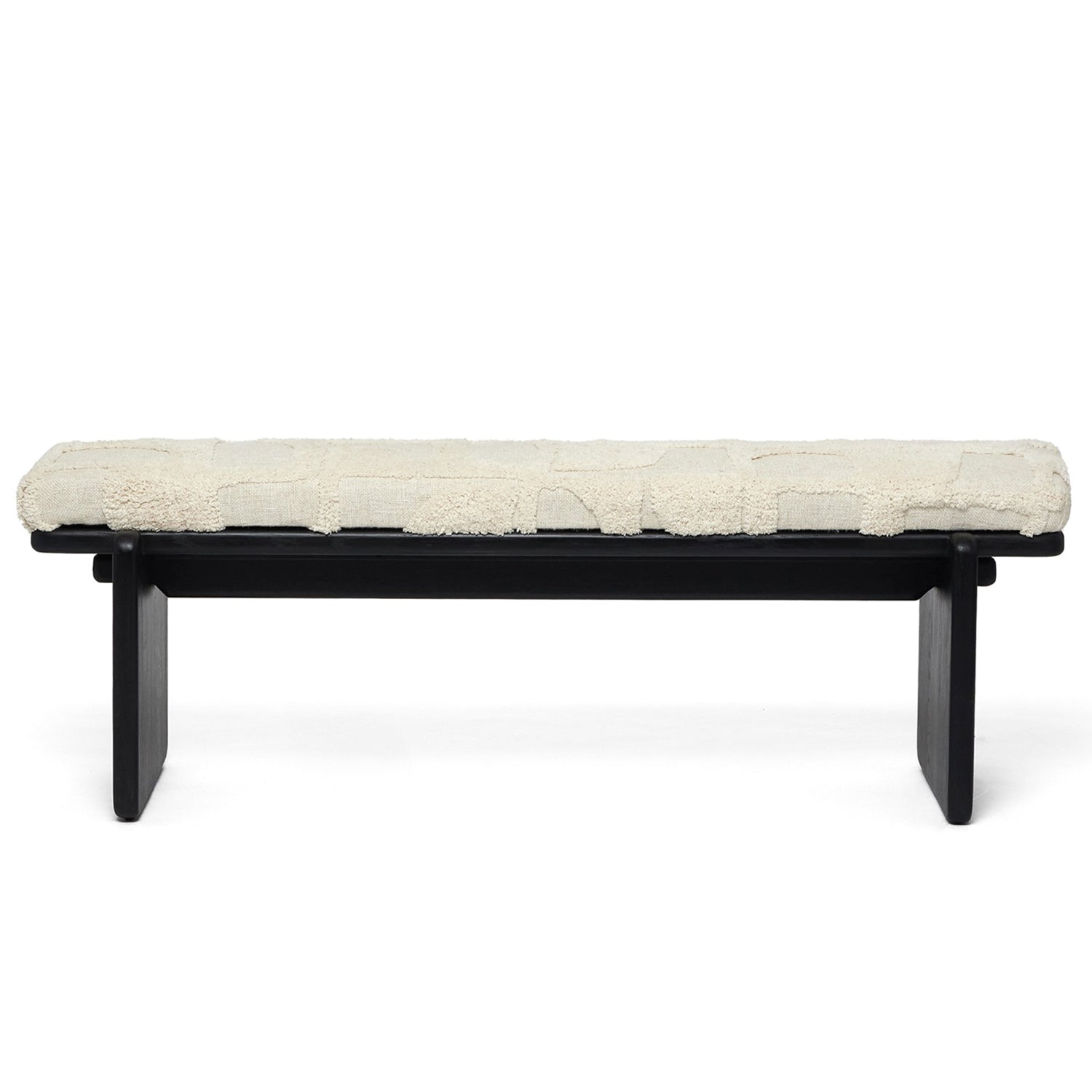 Interlude Home Collier Matte Black Bench