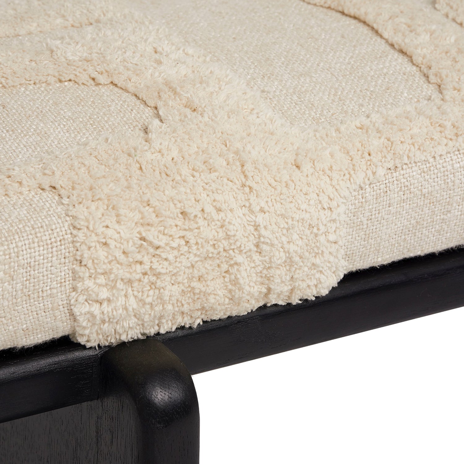 Interlude Home Collier Matte Black Bench