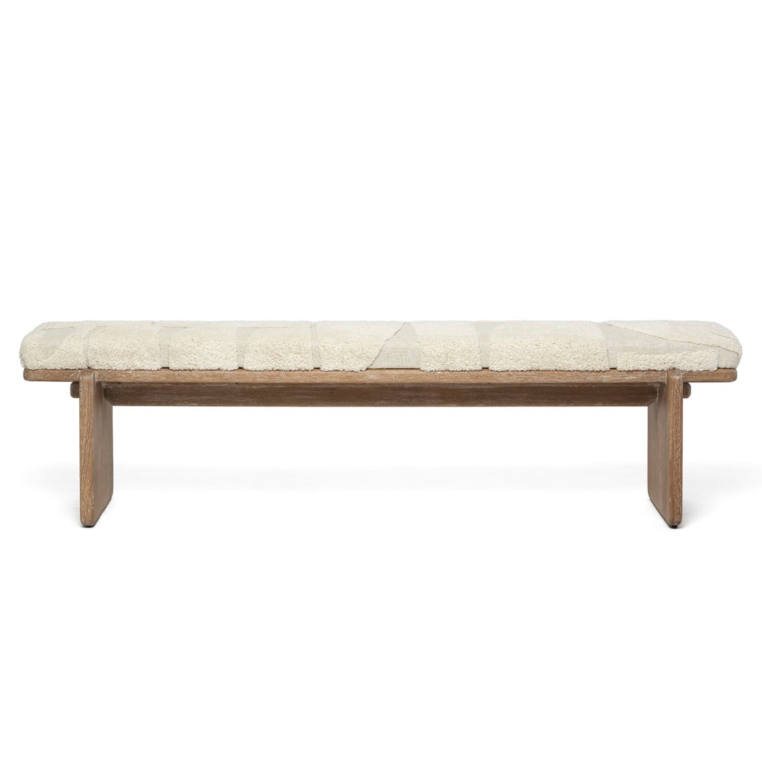 Interlude Home Collier Autumn Brown Grand Bench